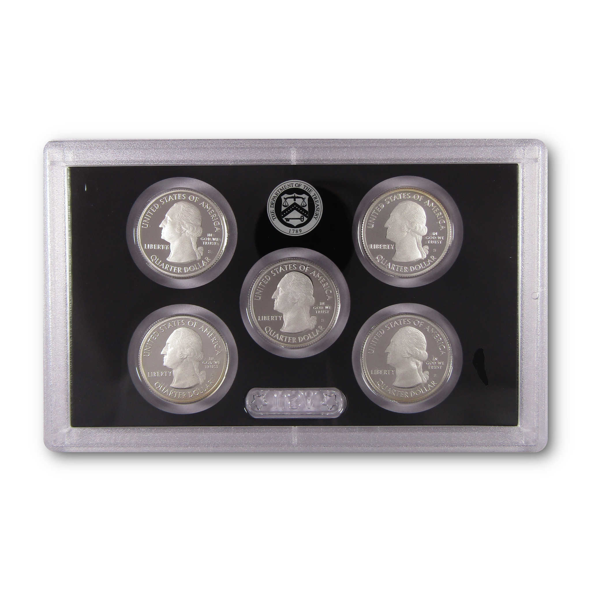 2017 America the Beautiful Quarter Silver Proof Set U.S. Mint OGP COA