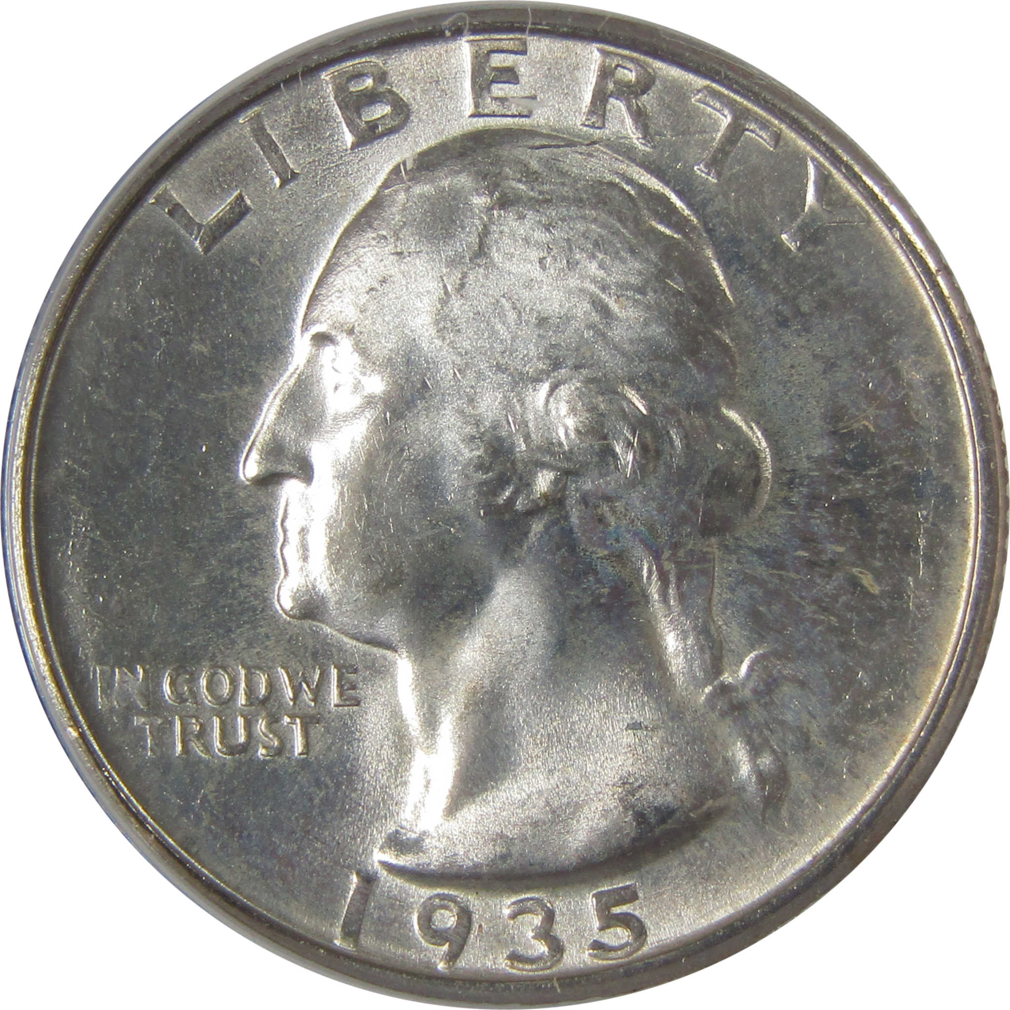 1935 D Washington Quarter MS 64 ANACS Silver Uncirculated SKU:I23640