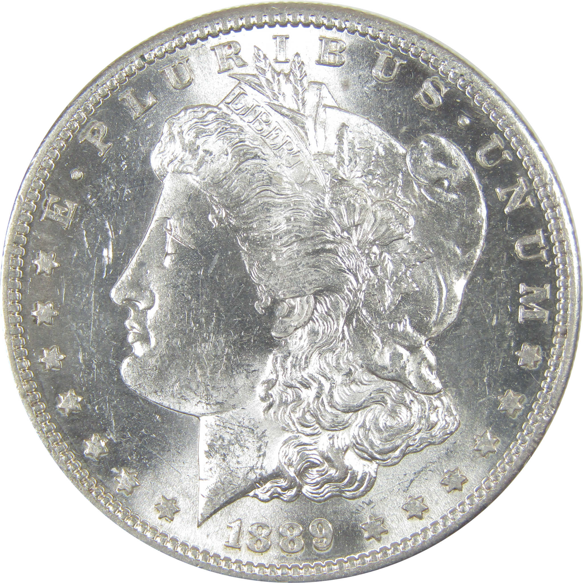 1889 S Morgan Dollar Uncirculated Silver $1 Coin SKU:I16938 - Morgan coin - Morgan silver dollar - Morgan silver dollar for sale - Profile Coins & Collectibles