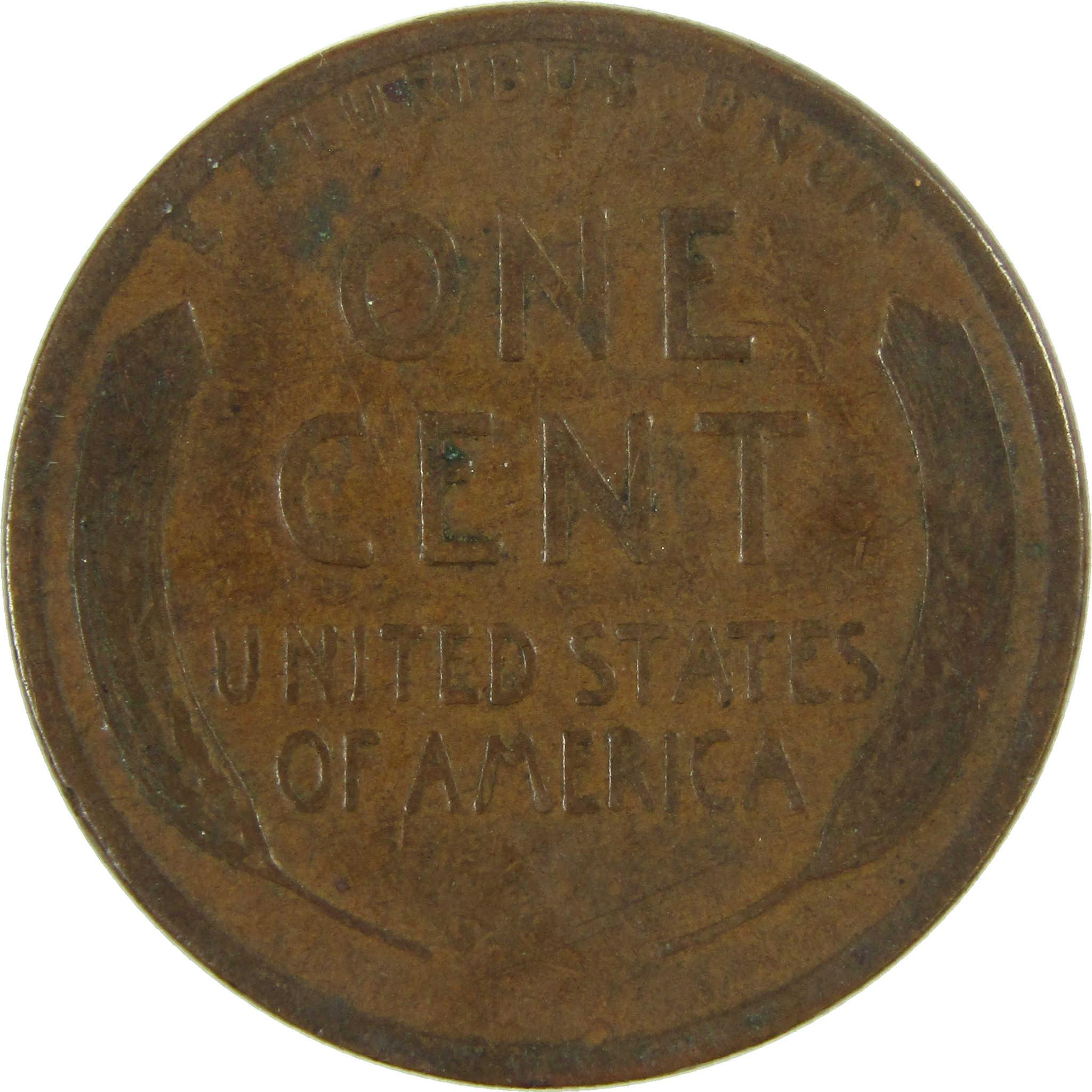 1917 Lincoln Wheat Cent VG Very Good Penny 1c Coin SKU:I26837