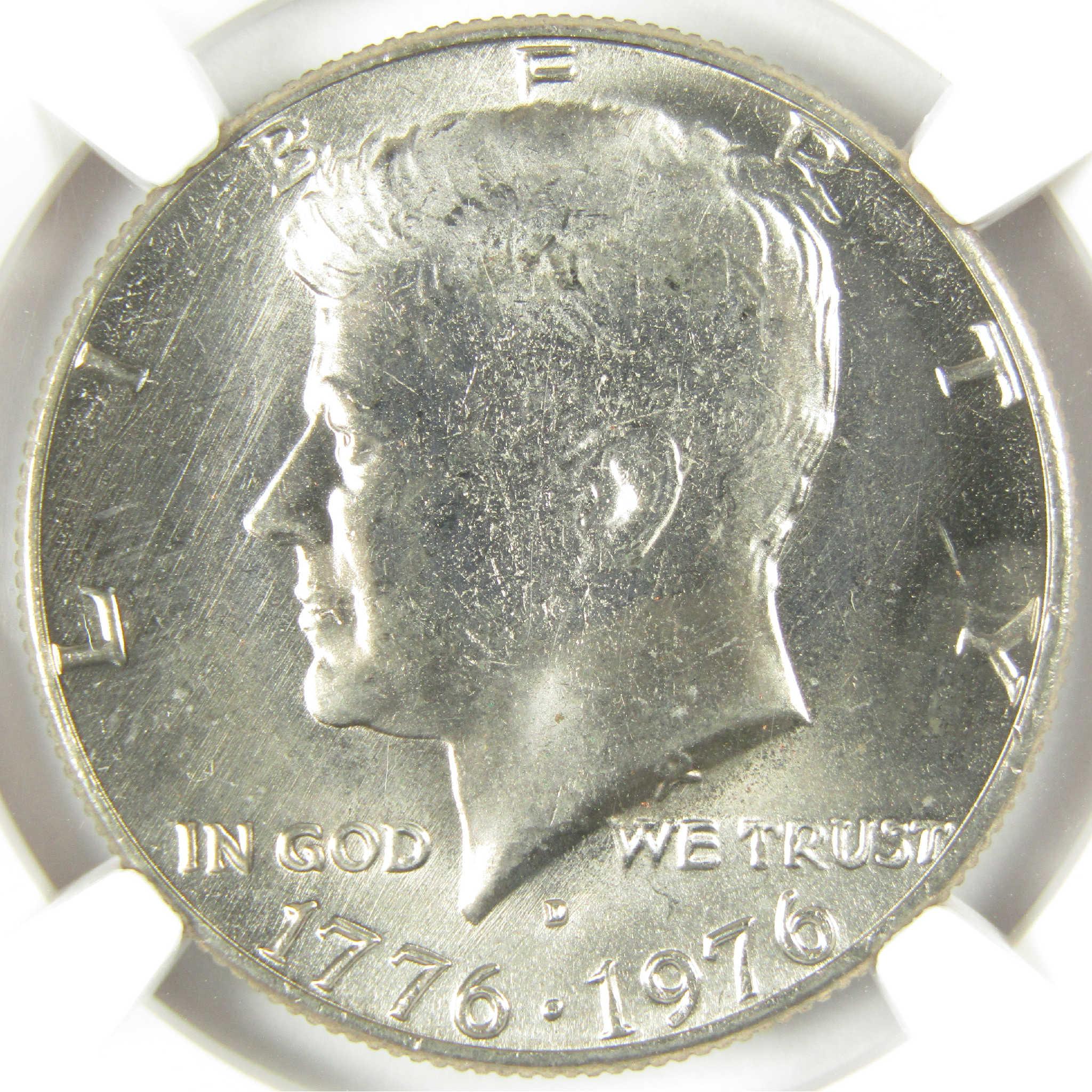 1976 D Kennedy Bicentennial Clad Half Dollar MS 67 NGC SKU:I9813