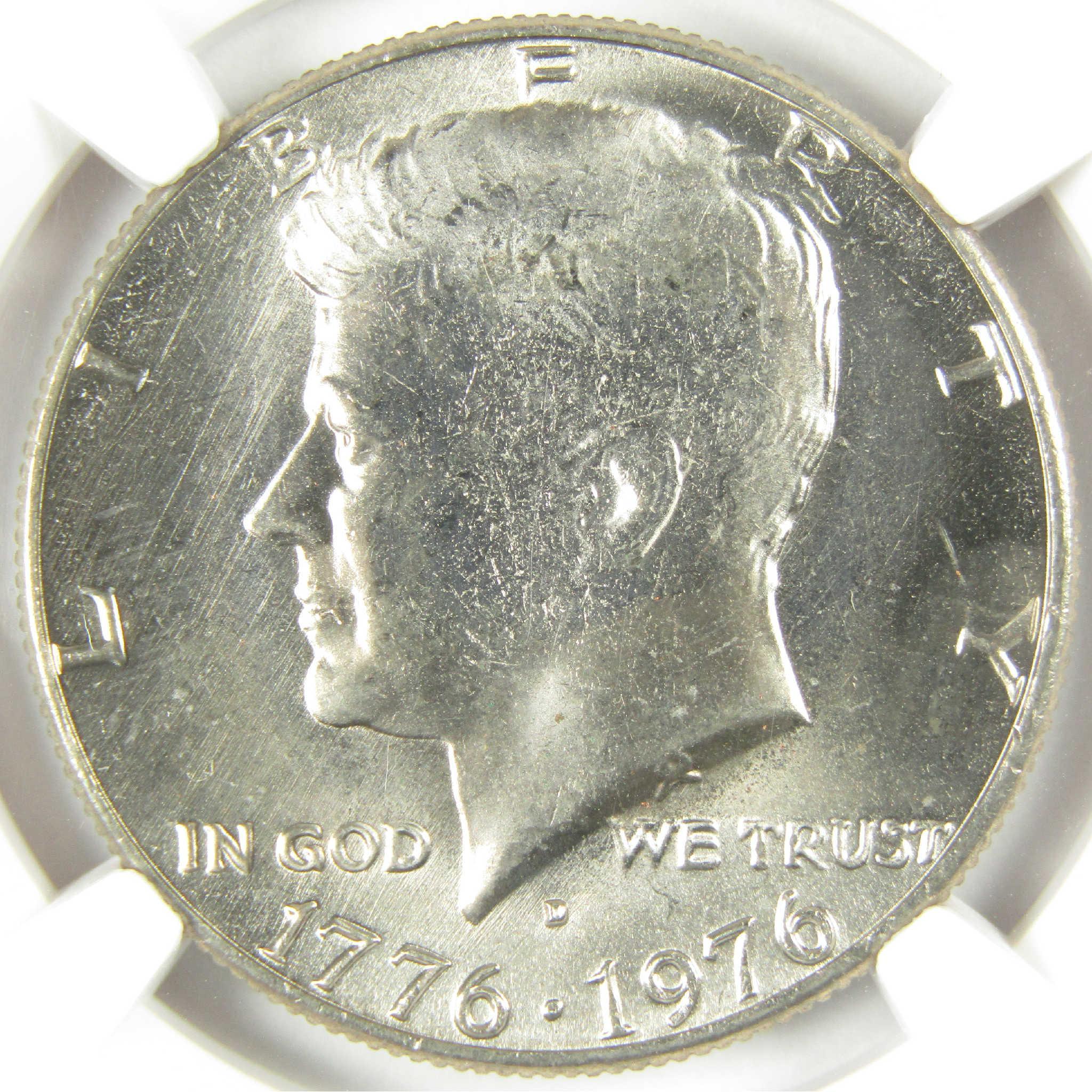 1976 D Kennedy Bicentennial Clad Half Dollar MS 67 NGC SKU:I9813