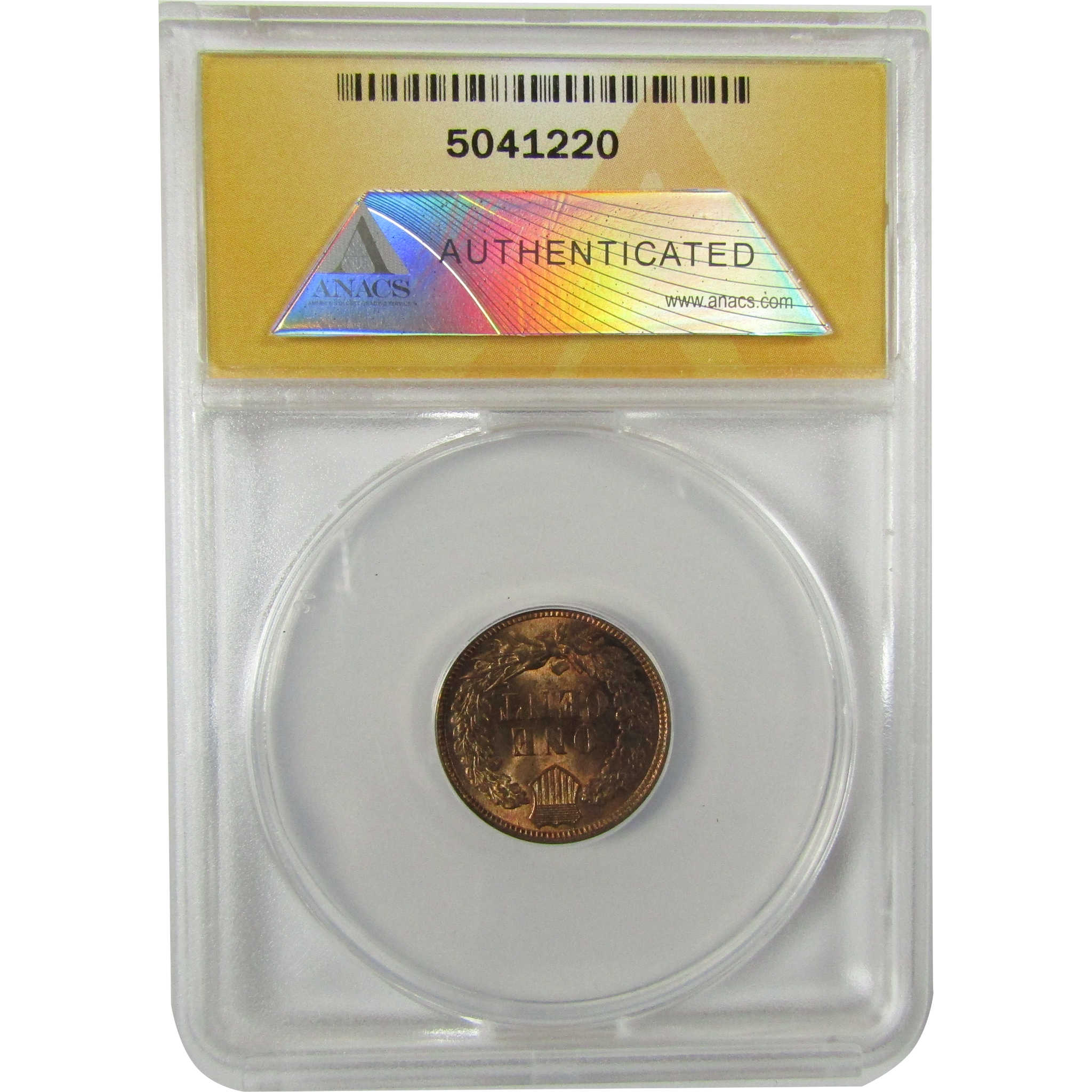 1907 Indian Head Cent MS 64 RB ANACS Uncirculated Penny SKU:I28399