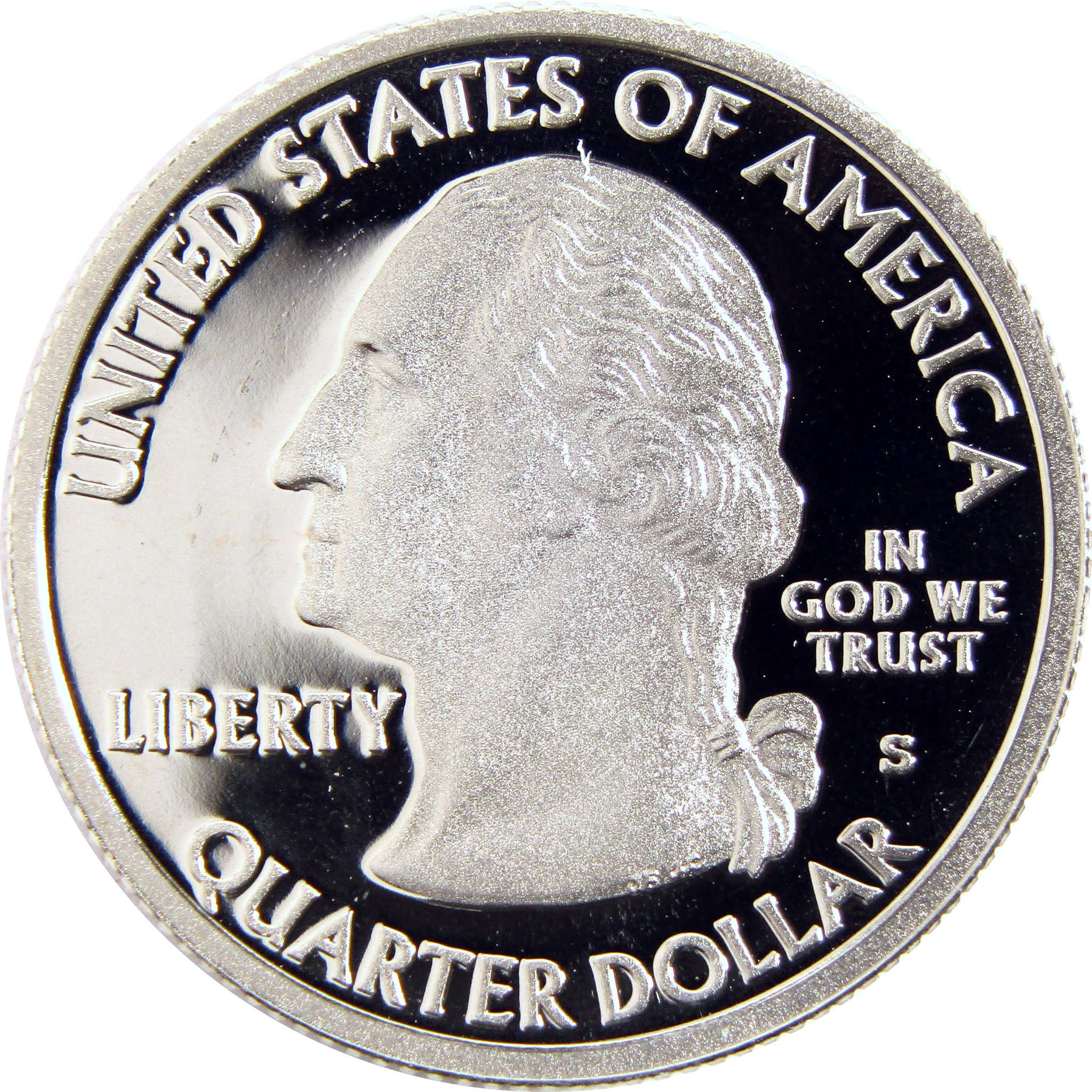2009 S District of Columbia DC & US Territories Quarter Clad 25c Proof