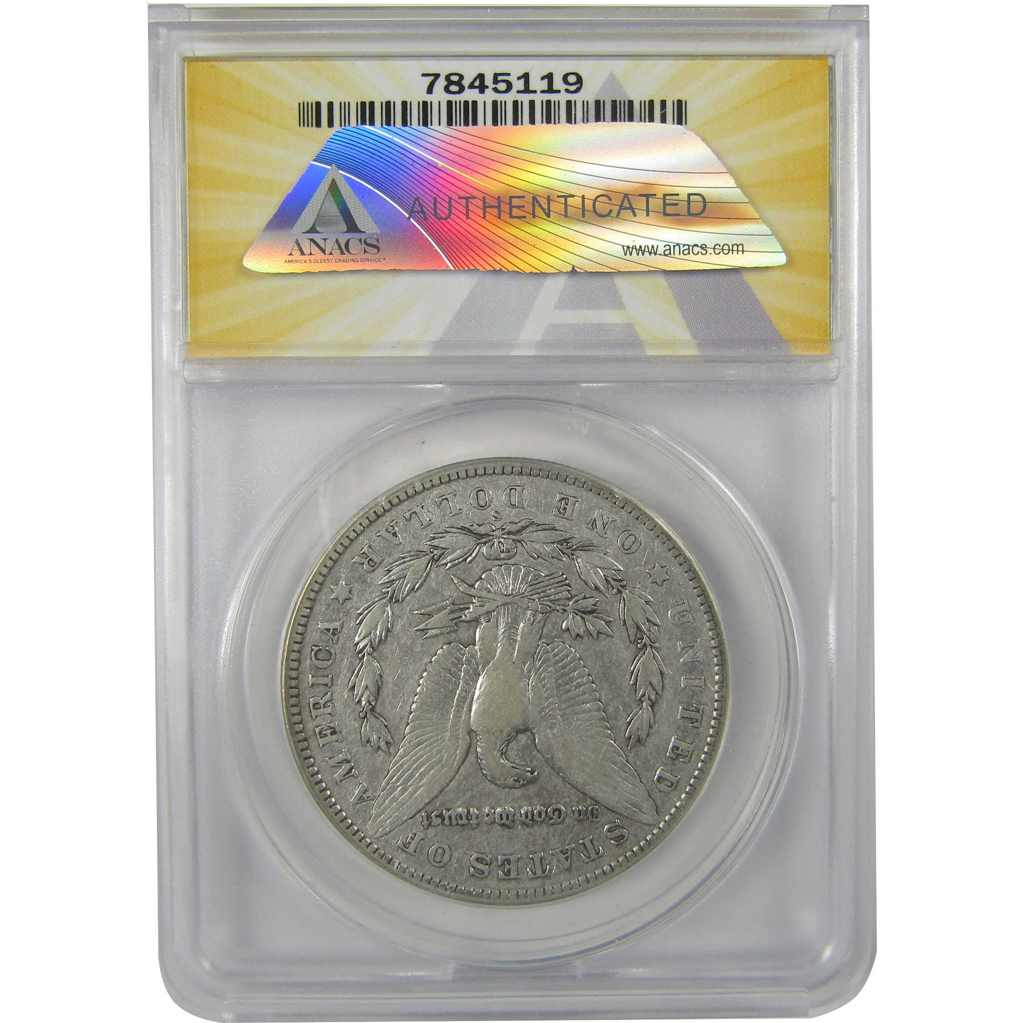 1904 S Morgan Dollar VF 20 Details ANACS Silver $1 Coin SKU:I21128 - Morgan coin - Morgan silver dollar - Morgan silver dollar for sale - Profile Coins & Collectibles