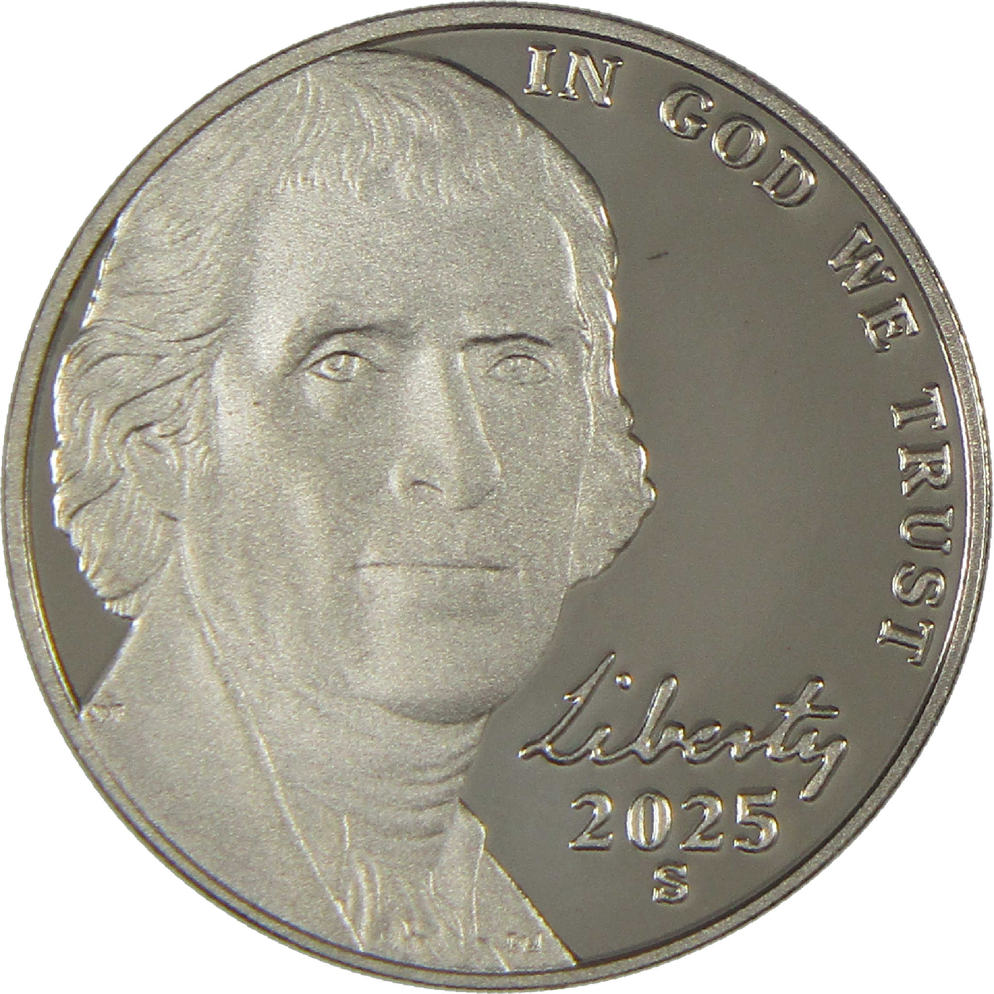 2025 S Jefferson Nickel Choice Proof 5c Coin