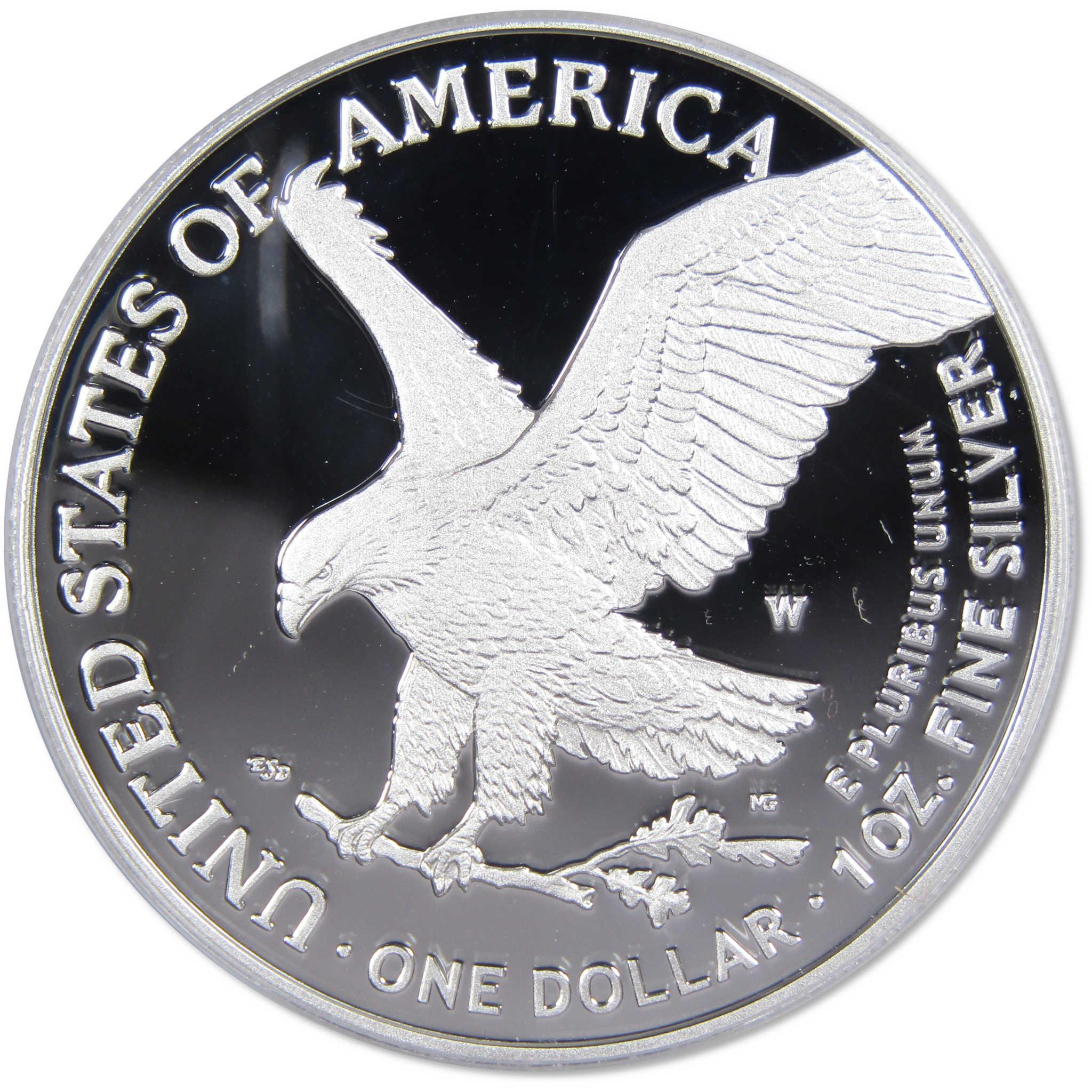 2022 W American Silver Eagle PR 70 DCAM PCGS Signed Damstra SKU:OPC25