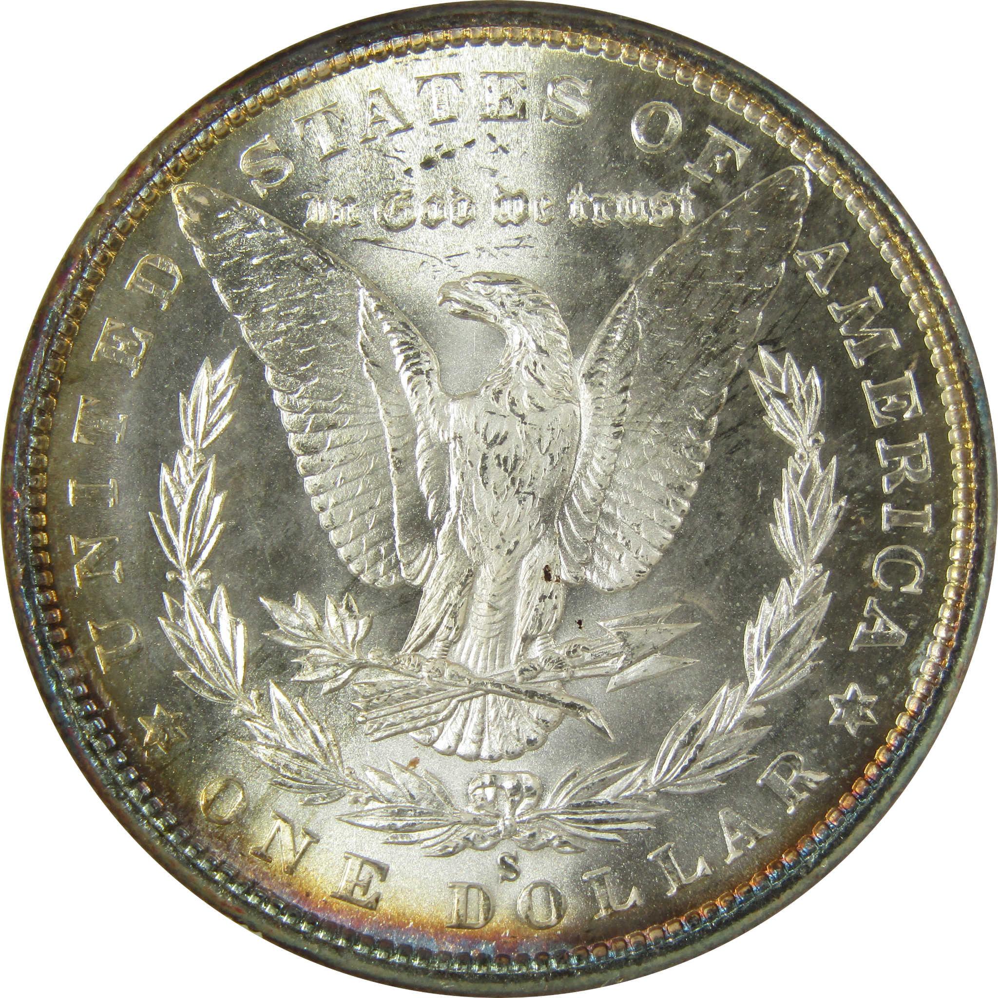 1880 S Morgan Silver Dollar MS 64 NGC Uncirculated $1 Coin SKU:CP932 - Morgan coin - Morgan silver dollar - Morgan silver dollar for sale - Profile Coins & Collectibles