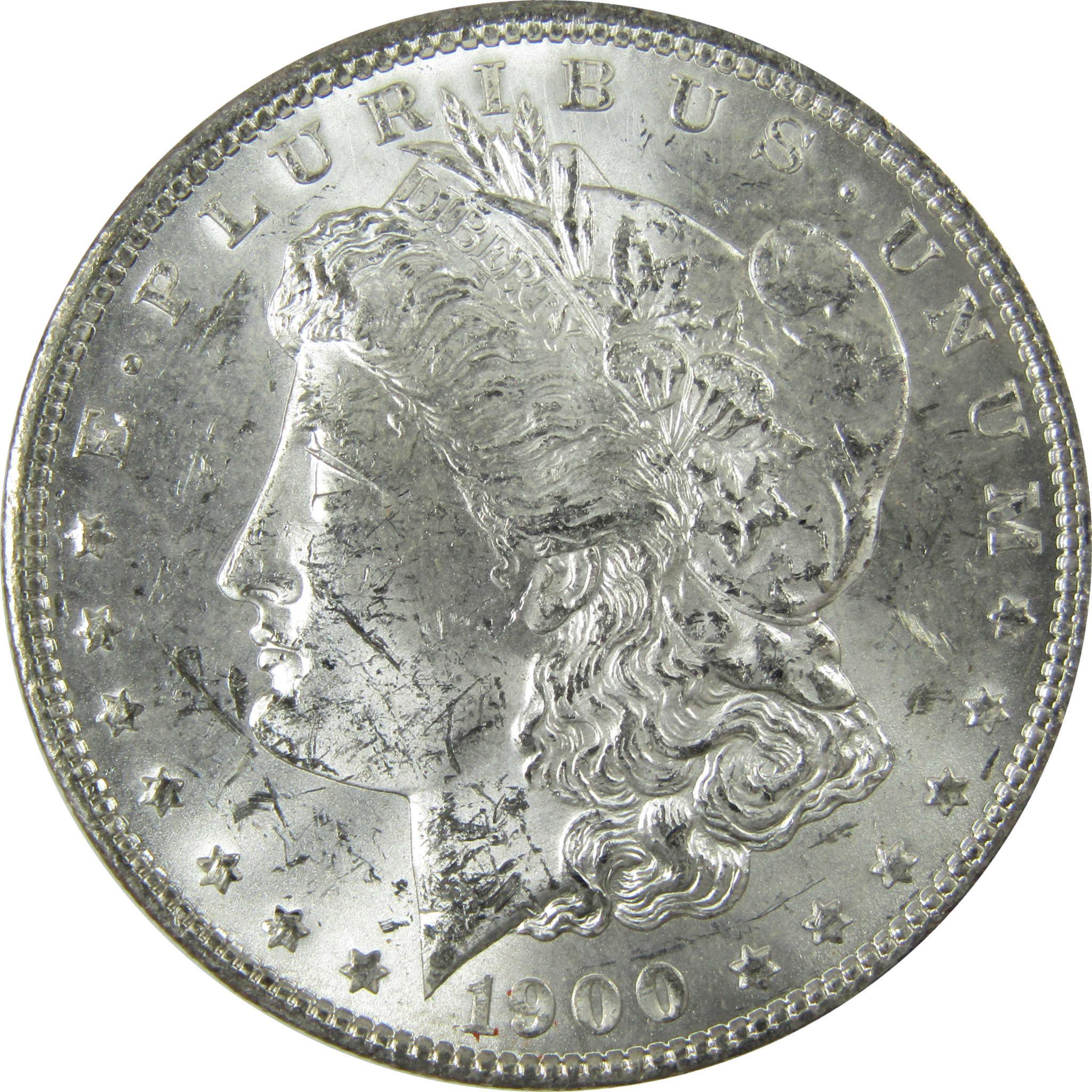 1900 Morgan Silver Dollar Uncirculated Mint State $1 Coin SKU:I27743 - Morgan coin - Morgan silver dollar - Morgan silver dollar for sale - Profile Coins & Collectibles