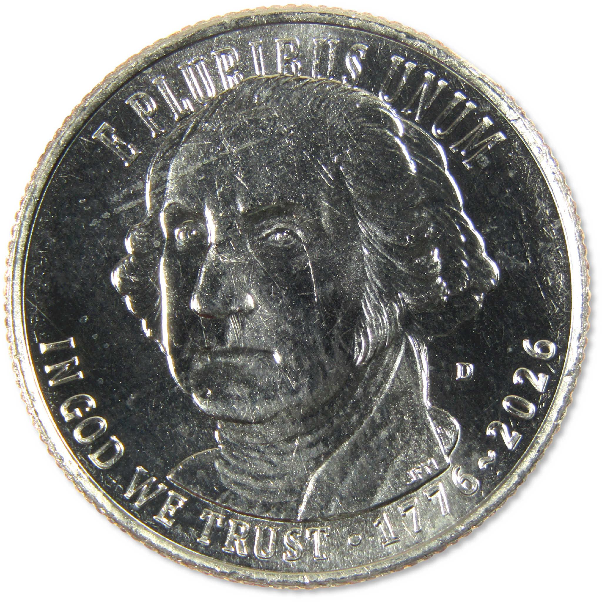 2026 D Revolutionary War Semiquincentennial Clad Quarter Uncirculated
