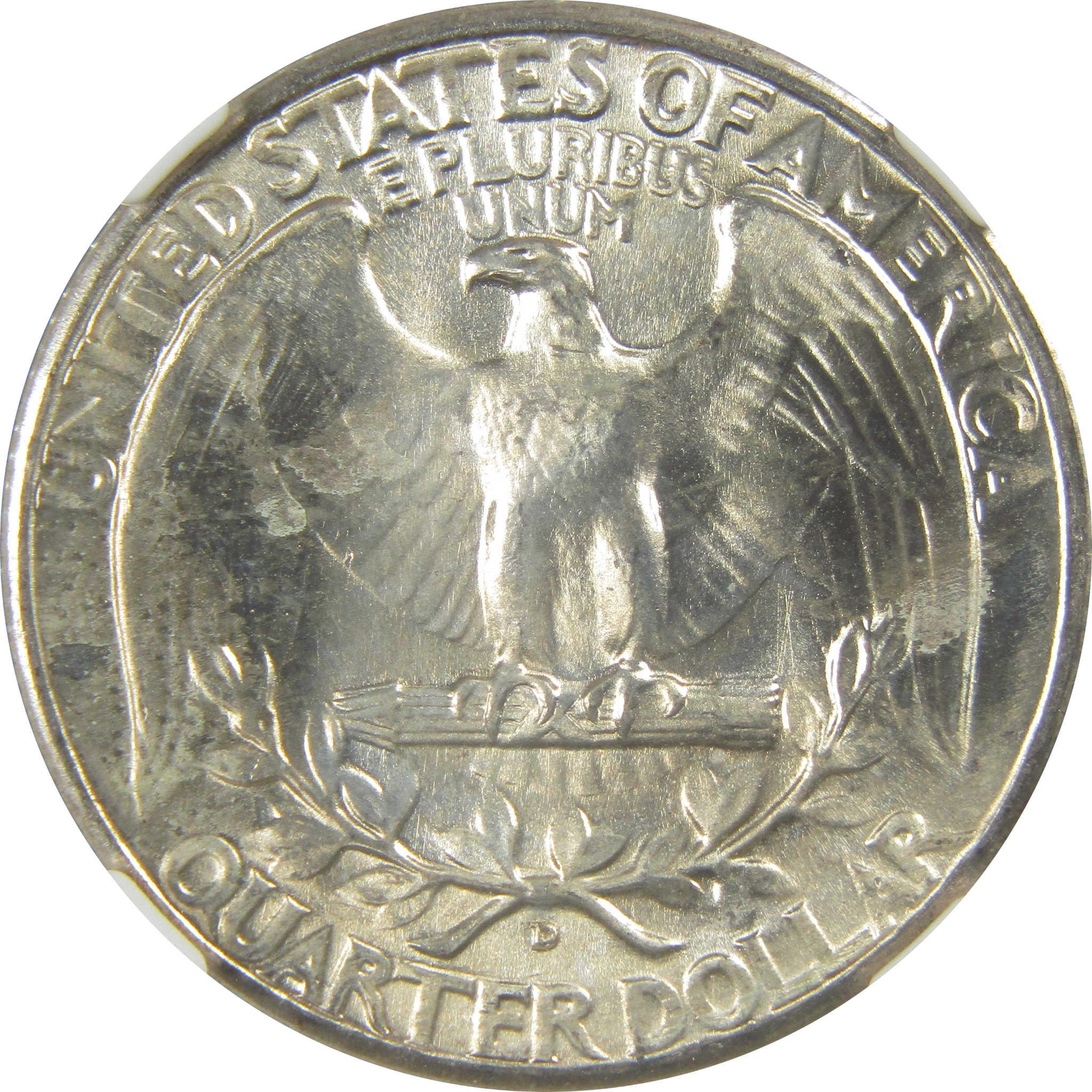 1941 D Washington Quarter MS 64 NGC Silver Bag Fragment SKU:I20596