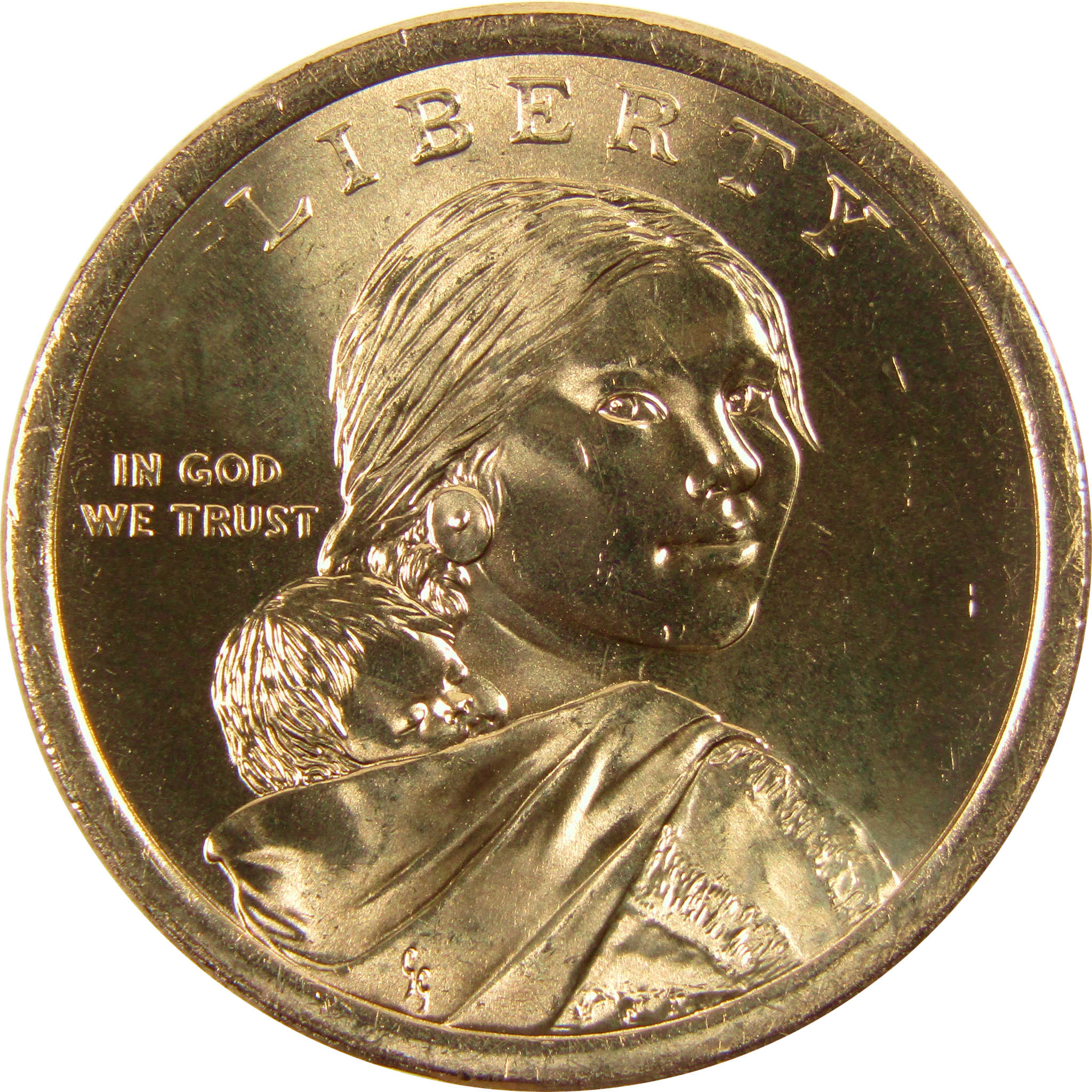 2022 D Ely S Parker Native American Dollar BU Uncirculated $1 Coin