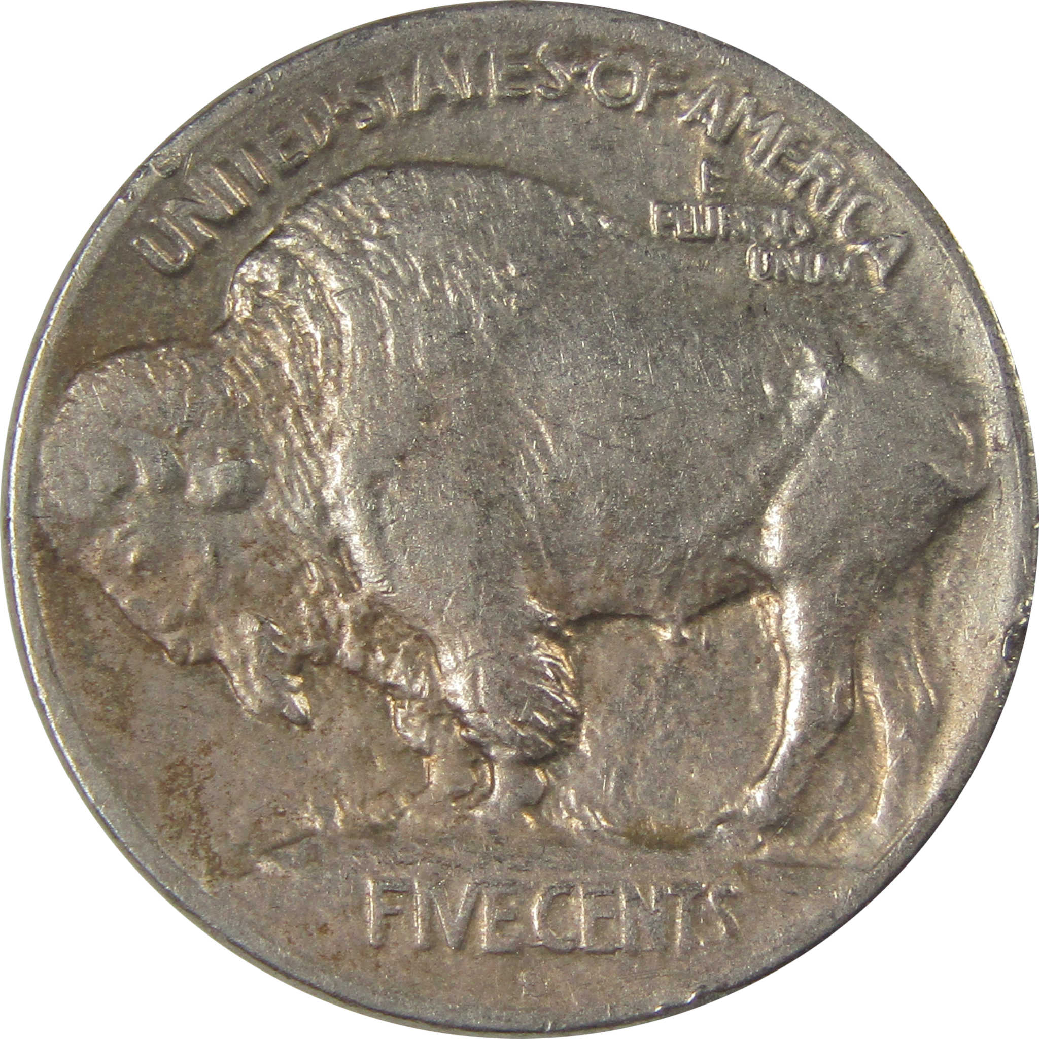1913 S Type 1 Buffalo Nickel VF Very Fine Details 5c Coin SKU:I22879