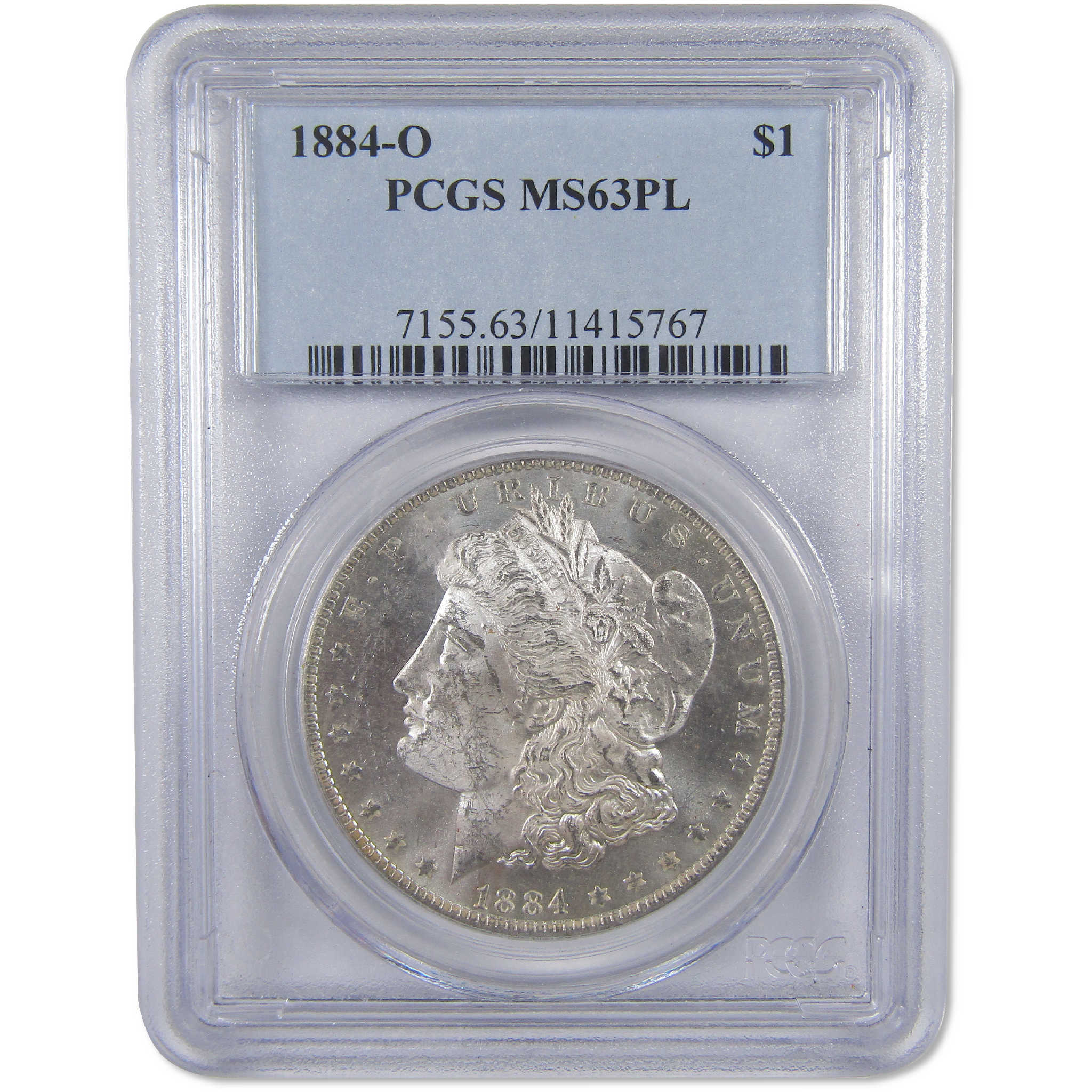 1884 O Morgan Dollar MS 63 PL PCGS Silver Proof-Like SKU:I18216 - Morgan coin - Morgan silver dollar - Morgan silver dollar for sale - Profile Coins & Collectibles