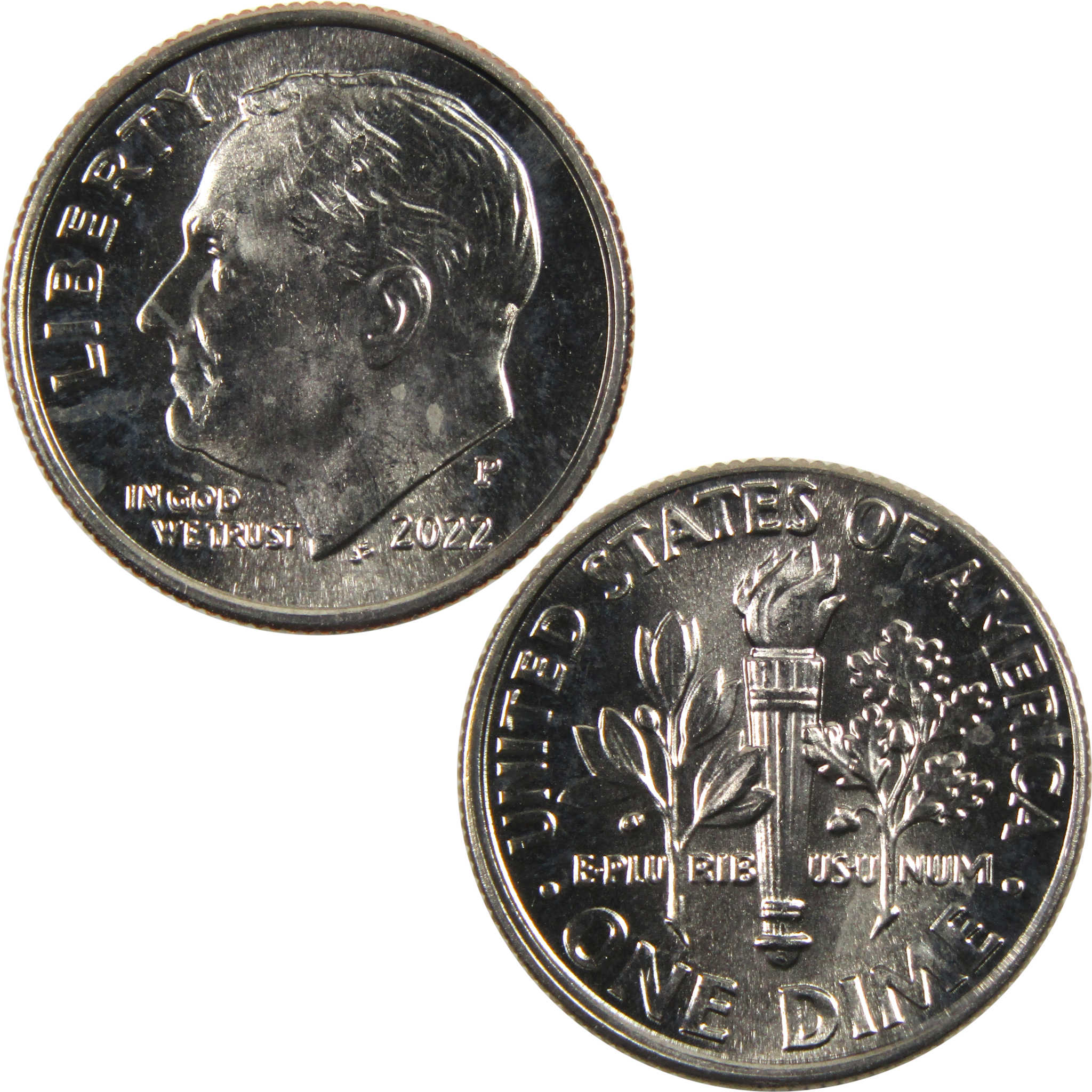 2022 P Roosevelt Dime BU Uncirculated Clad 10c Coin