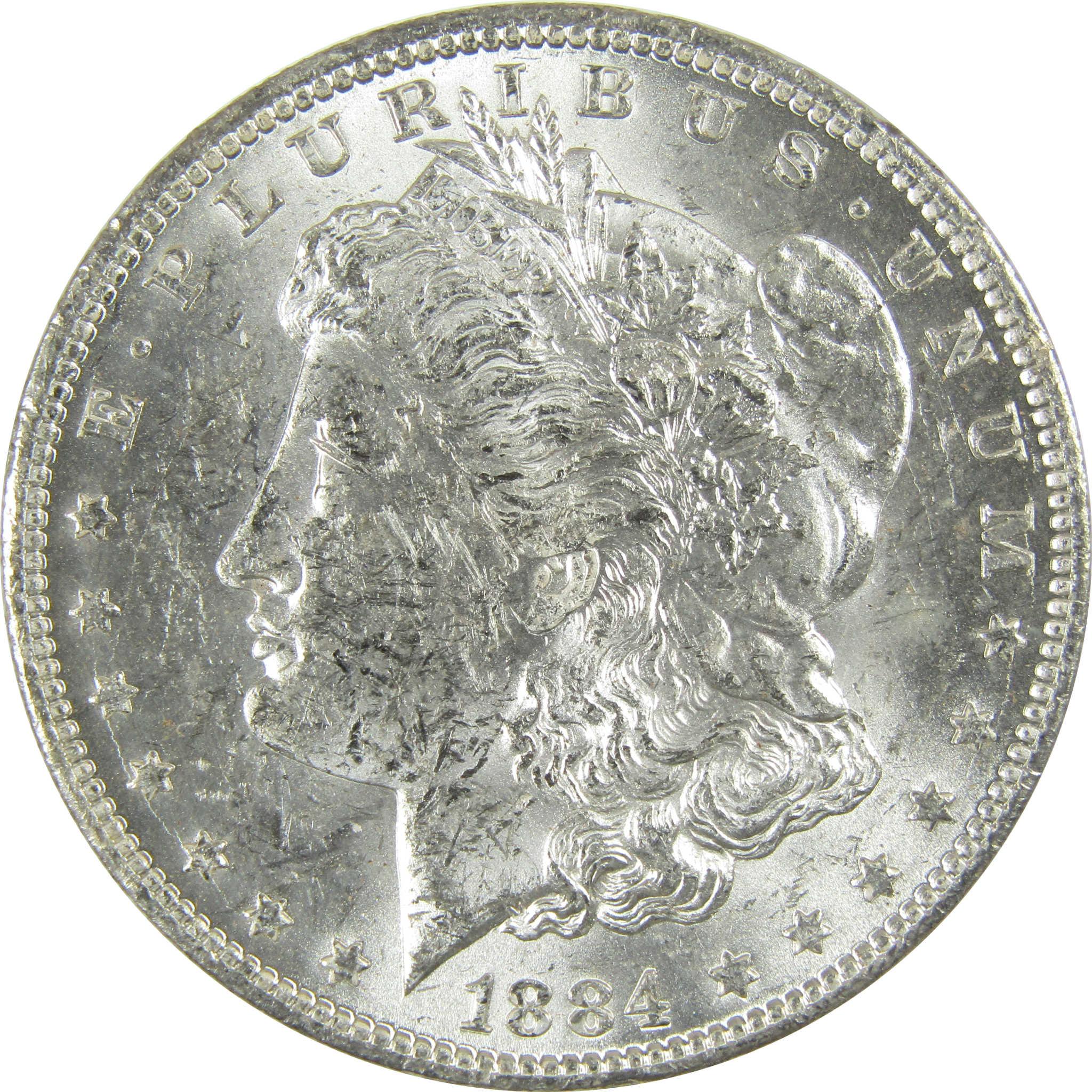1884 O Morgan Silver Dollar Uncirculated Mint State $1 Coin SKU:I27482 - Morgan coin - Morgan silver dollar - Morgan silver dollar for sale - Profile Coins & Collectibles