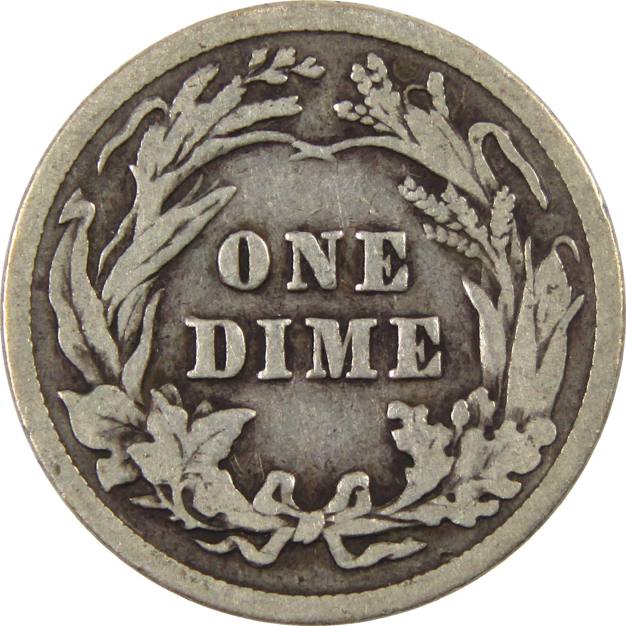 1912 Barber Dime VG Very Good Silver 10c Coin