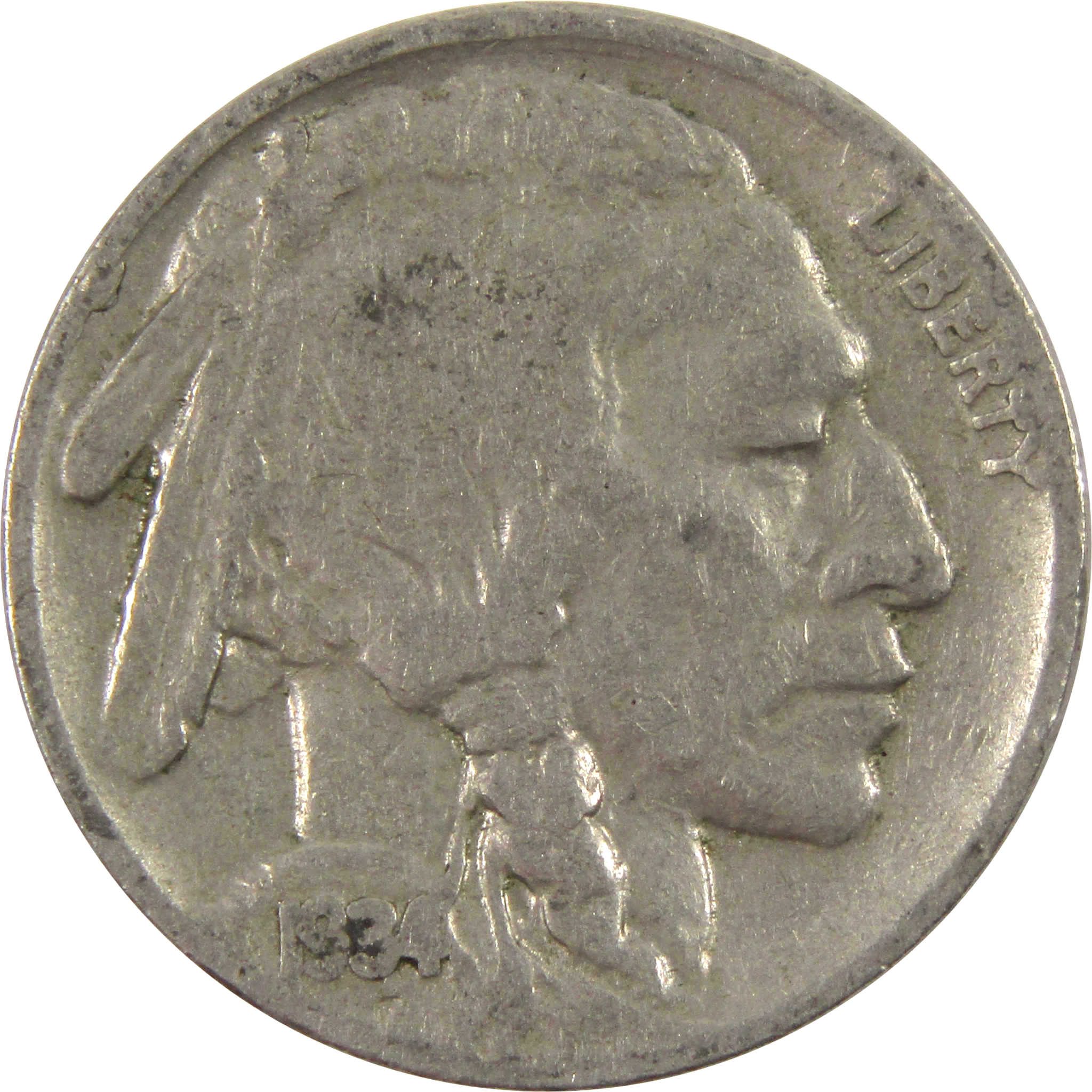 1934 2024 D buffalo nickel