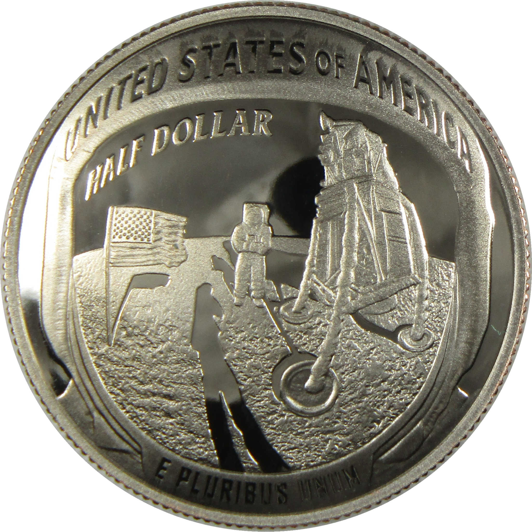 2019 S Apollo 11 50th Anniversary Commemorative Clad Half Dollar Proof