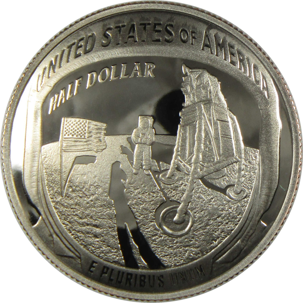 2019 S Apollo 11 50th Anniversary Commemorative Half Dollar Clad Proof