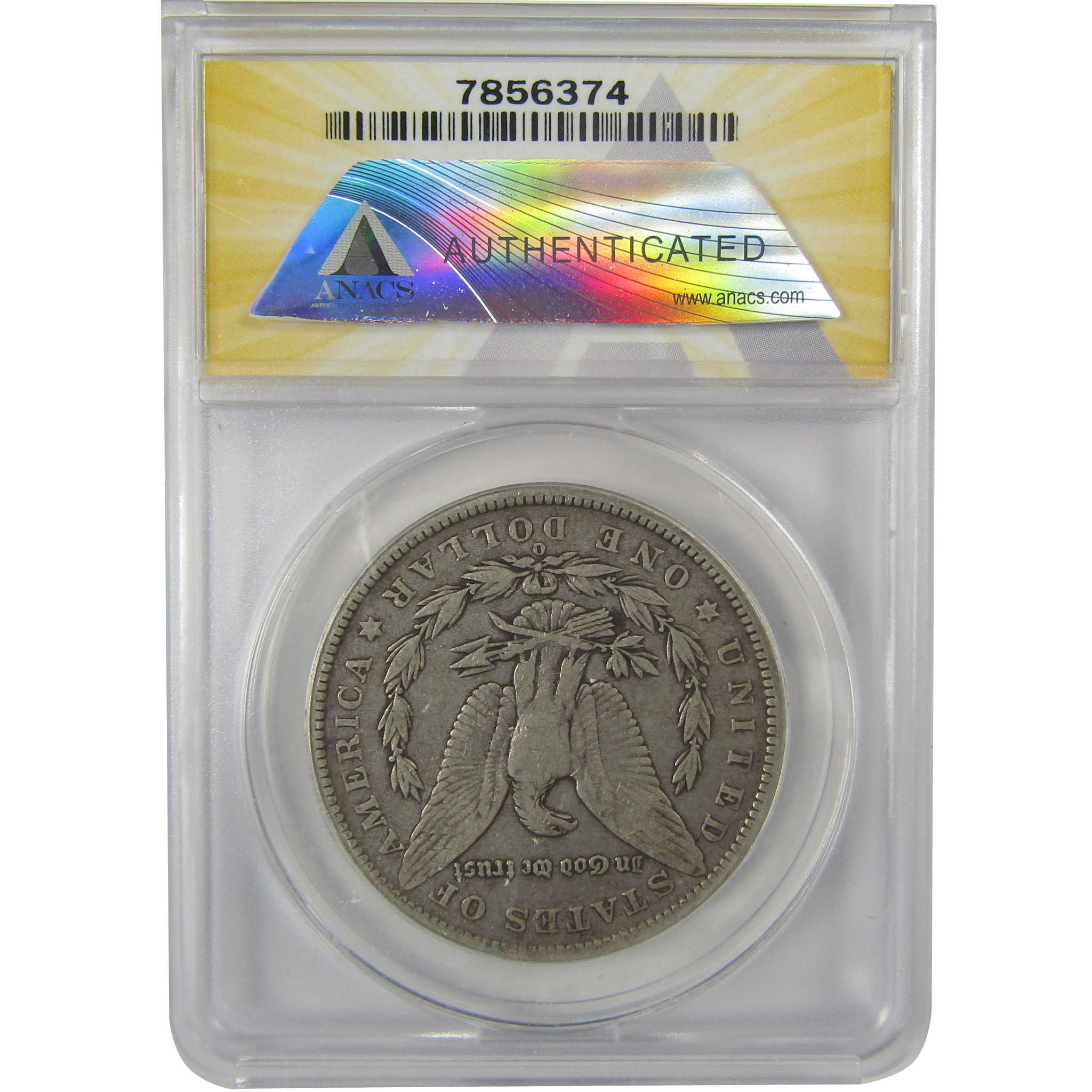 1886 O Morgan Dollar VF 25 ANACS Silver $1 Coin SKU:I20870 - Morgan coin - Morgan silver dollar - Morgan silver dollar for sale - Profile Coins & Collectibles