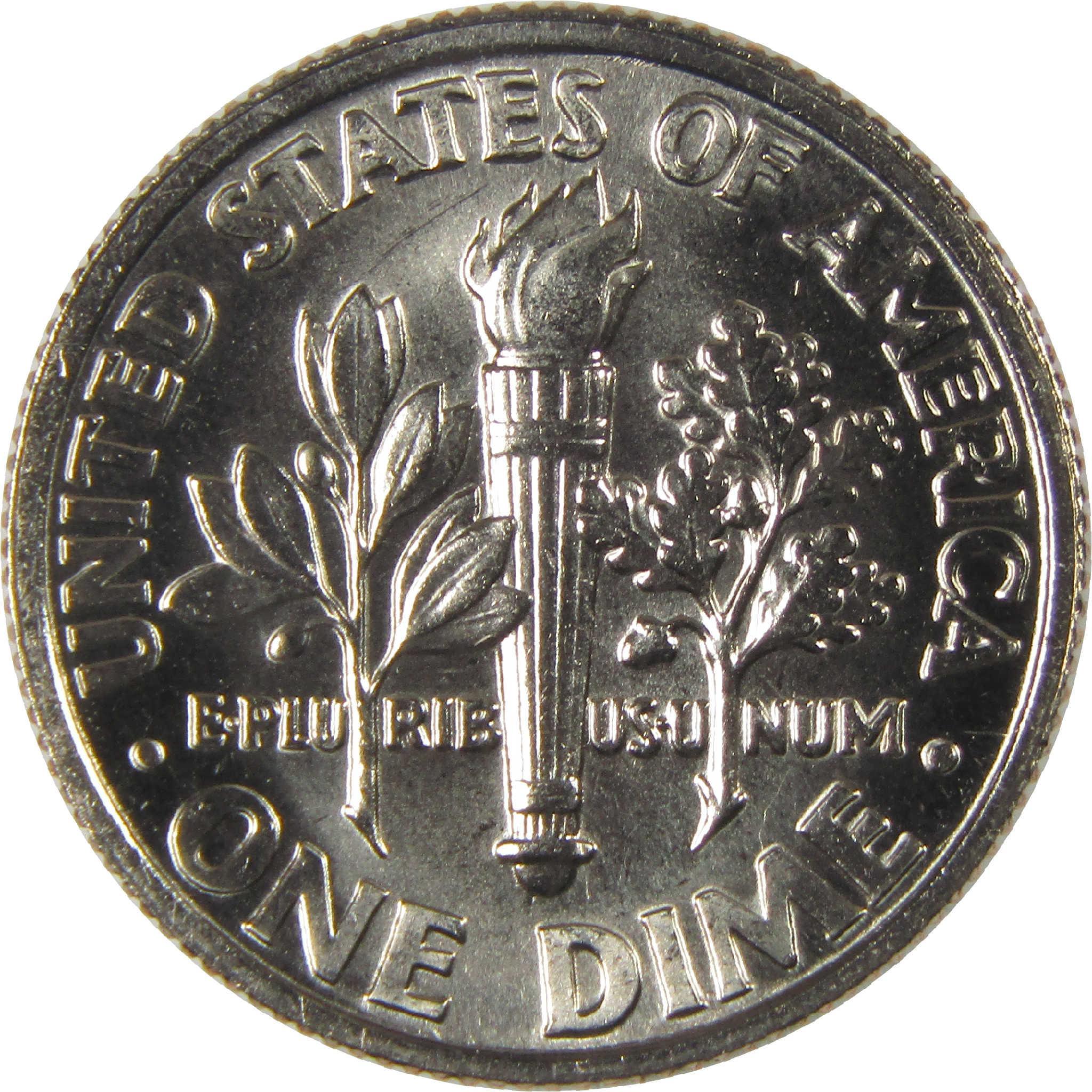 1992 P Roosevelt Dime Uncirculated Clad 10c Coin