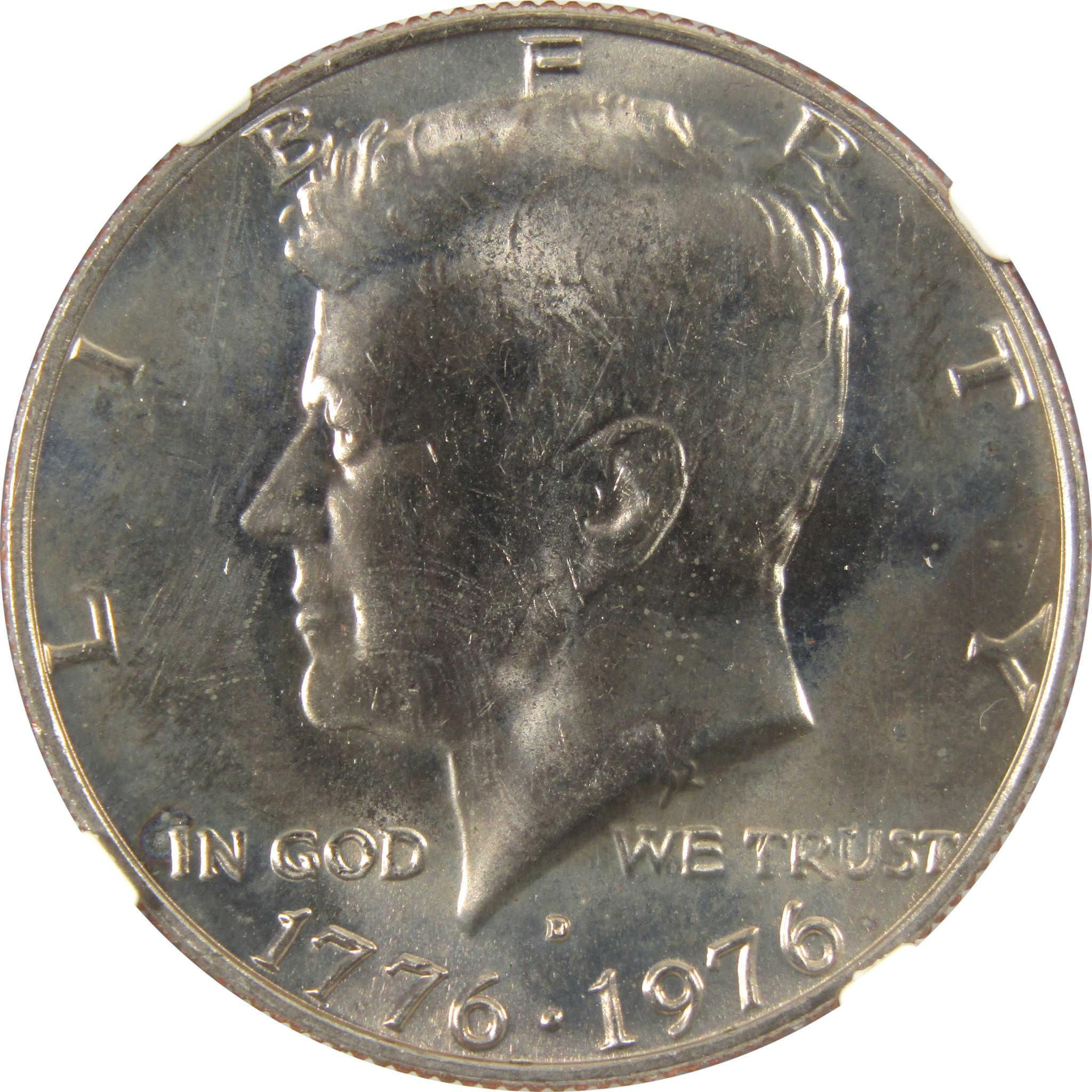 1976 D Kennedy Bicentennial 50c MS 67 NGC Clad Unc SKU:I9802