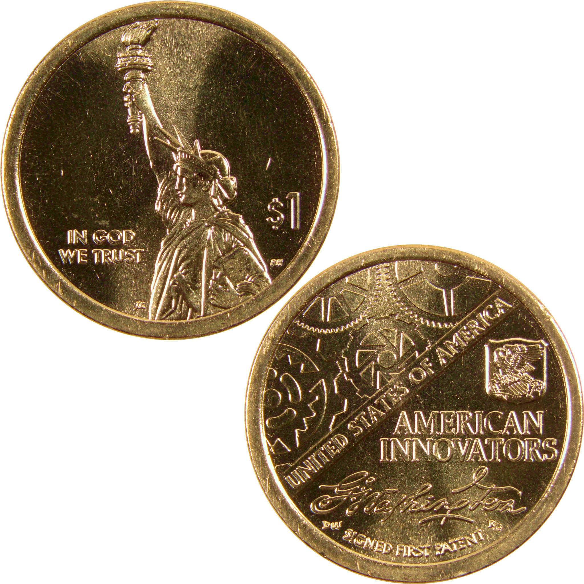 2018 D American Innovation Dollar BU Uncirculated $1 Coin