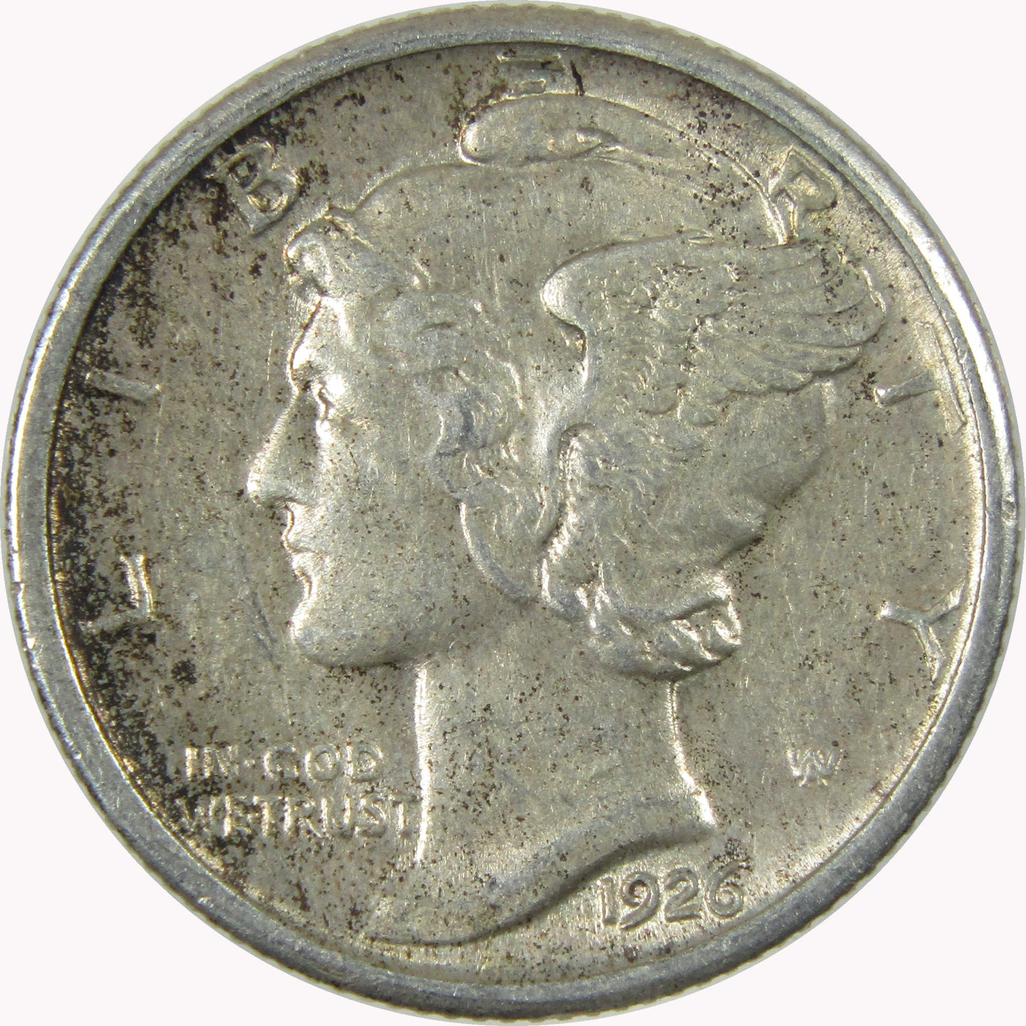 1926 D Mercury Silver Dime VF/XF Very Fine / Extremely Fine 10c Coin