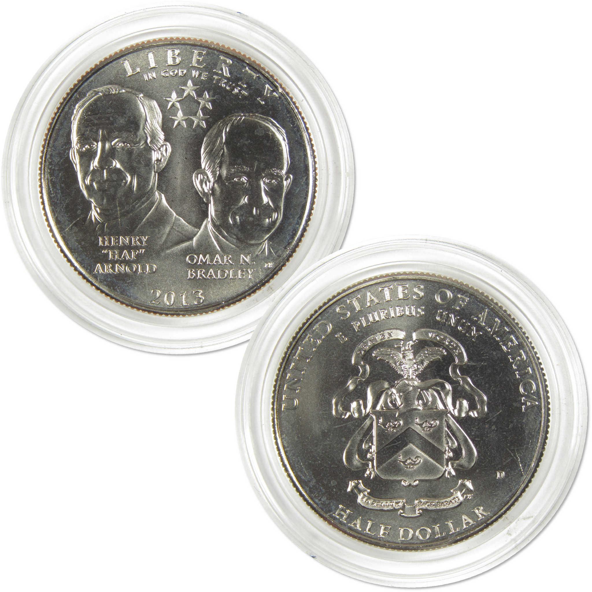 2013 D 5-Star Generals Commemorative Clad Half Dollar Uncirculated