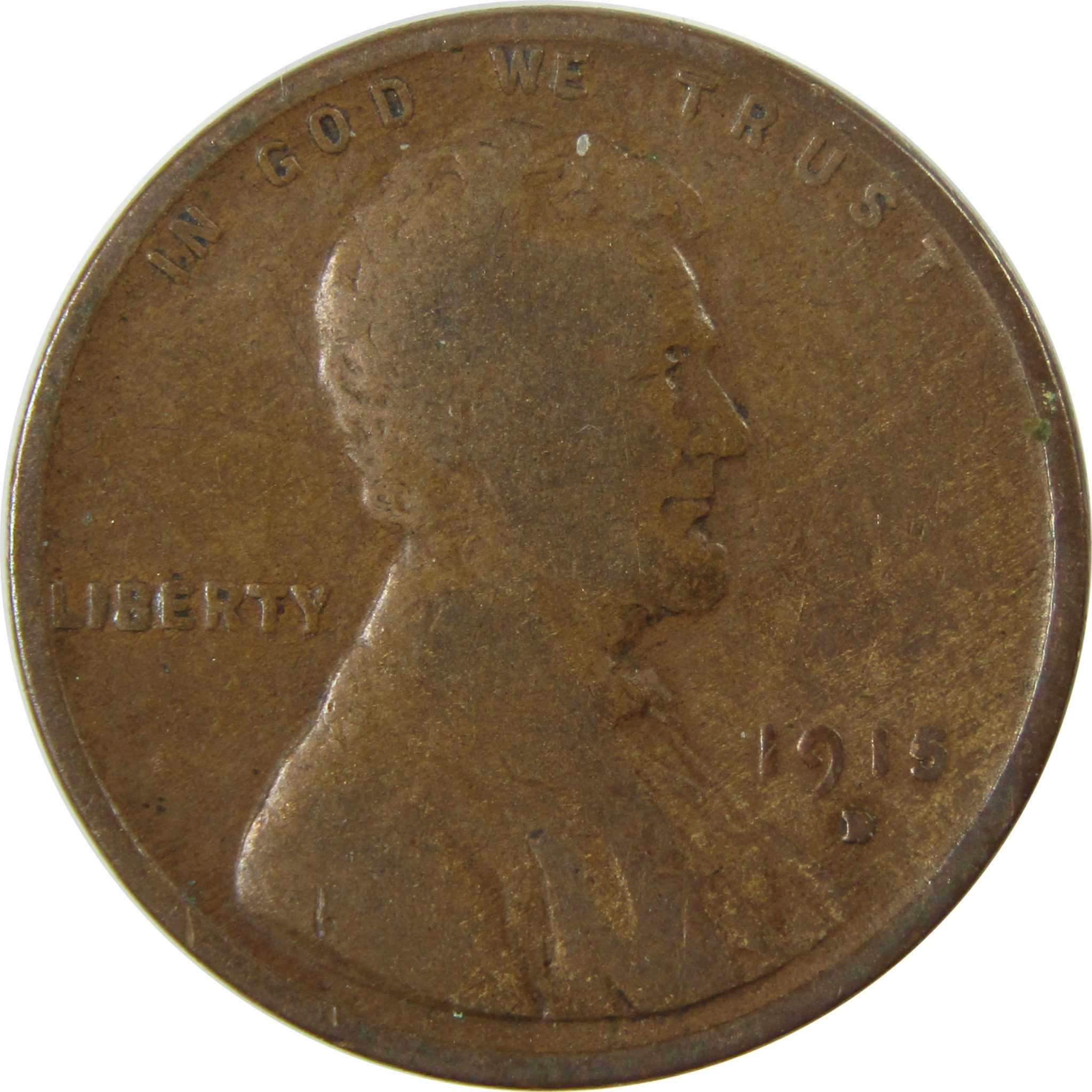 1915 D Lincoln Wheat Cent G Good Penny 1c Coin Collectible SKU:I26707