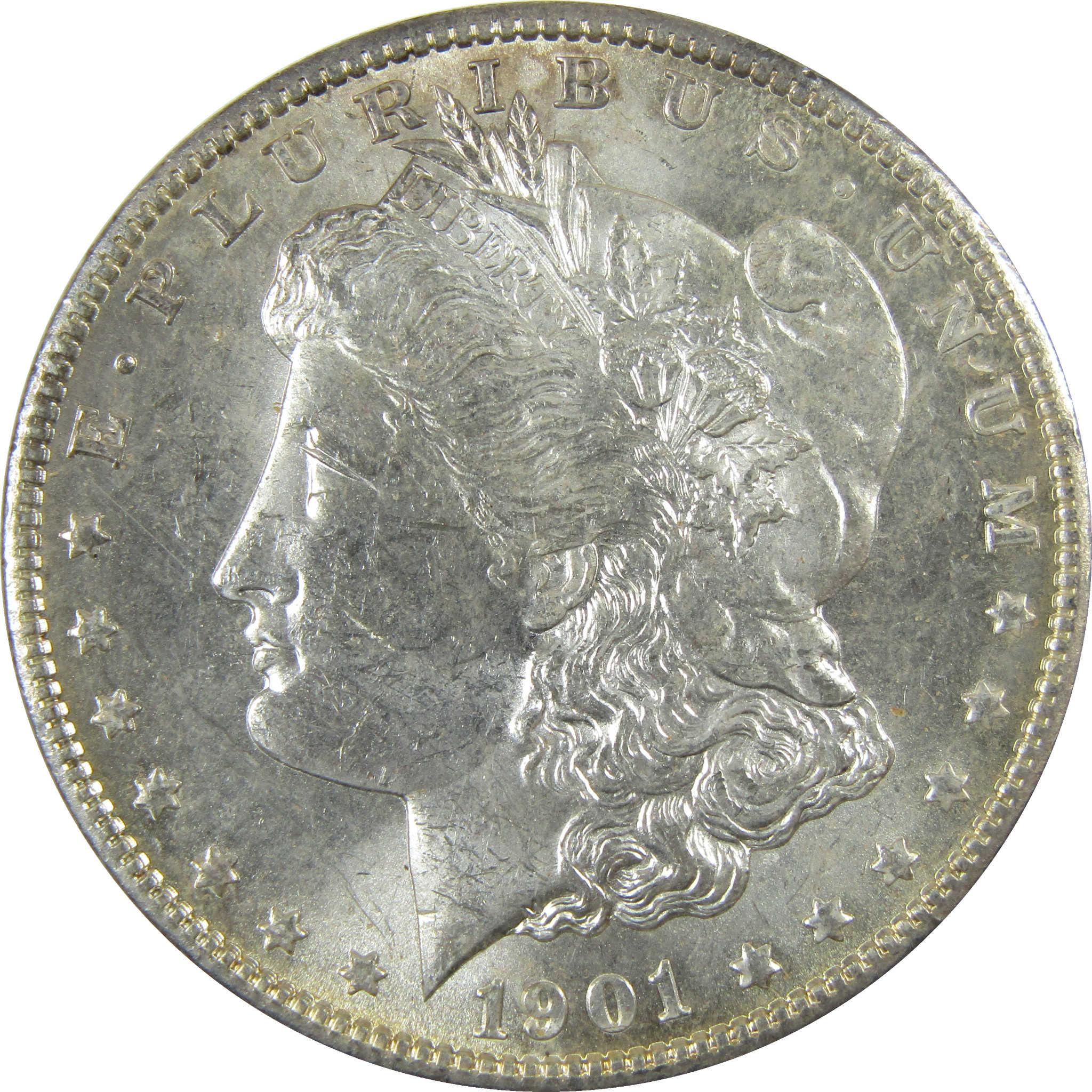 1901 O Morgan Silver Dollar Uncirculated Mint State $1 Coin SKU:I27812 - Morgan coin - Morgan silver dollar - Morgan silver dollar for sale - Profile Coins & Collectibles