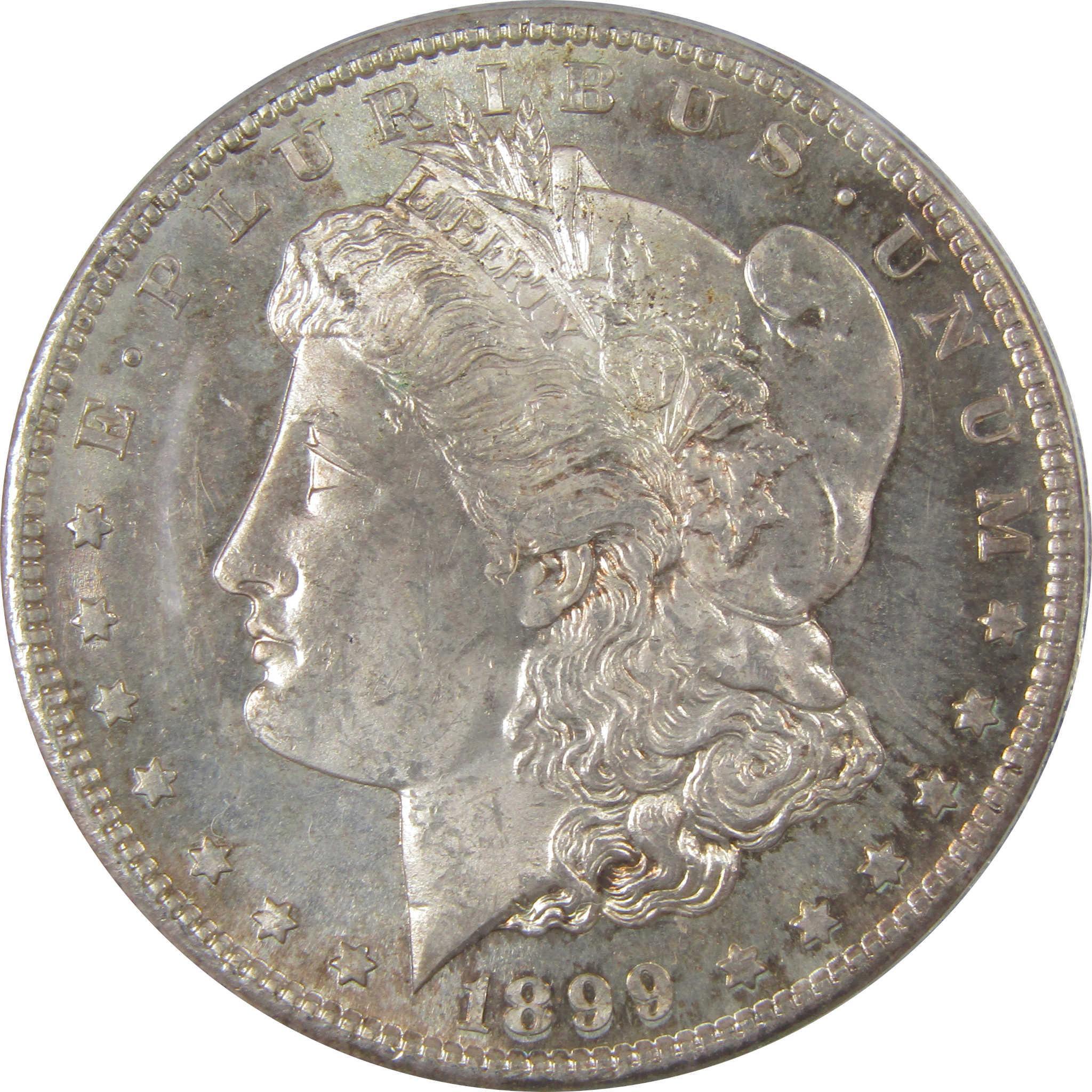 1899 S Morgan Silver Dollar MS 63 ANACS Uncirculated SKU:I24994 - Morgan coin - Morgan silver dollar - Morgan silver dollar for sale - Profile Coins & Collectibles