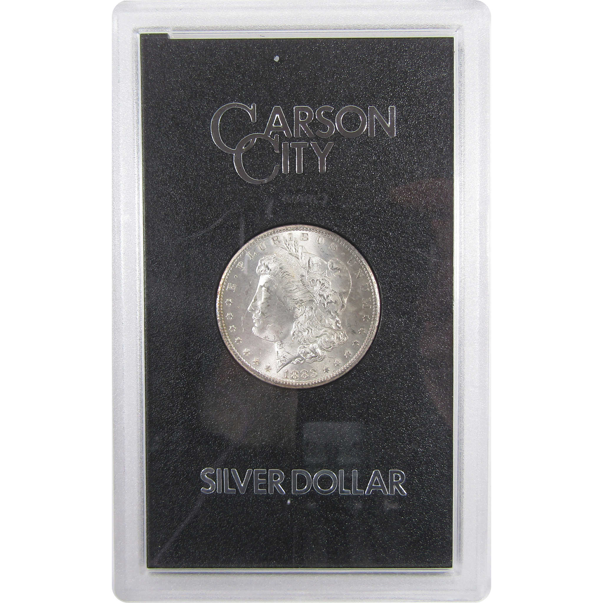 1883 CC GSA Morgan Dollar Uncirculated Silver $1 Coin Toned SKU:I17729