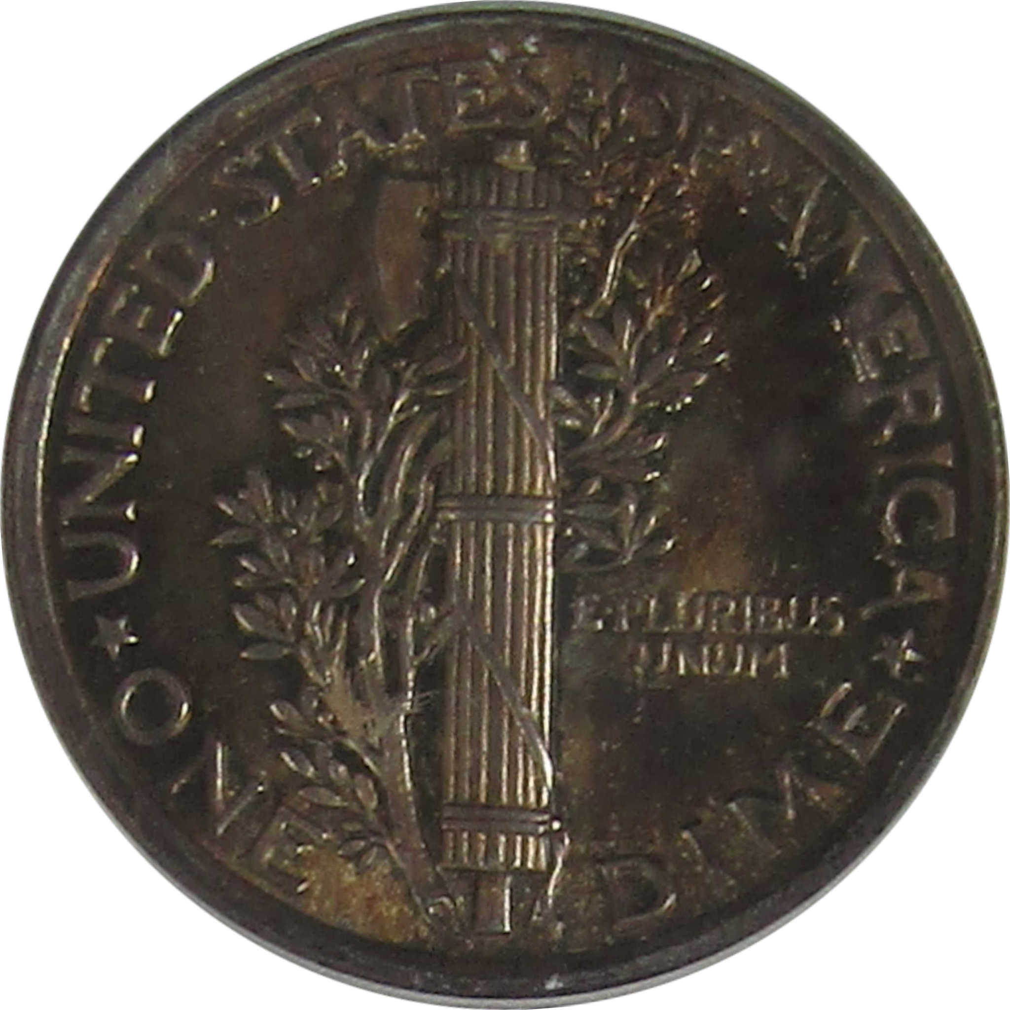 1916 Mercury Dime MS 63 FSB ANACS Silver Uncirculated SKU:I23022