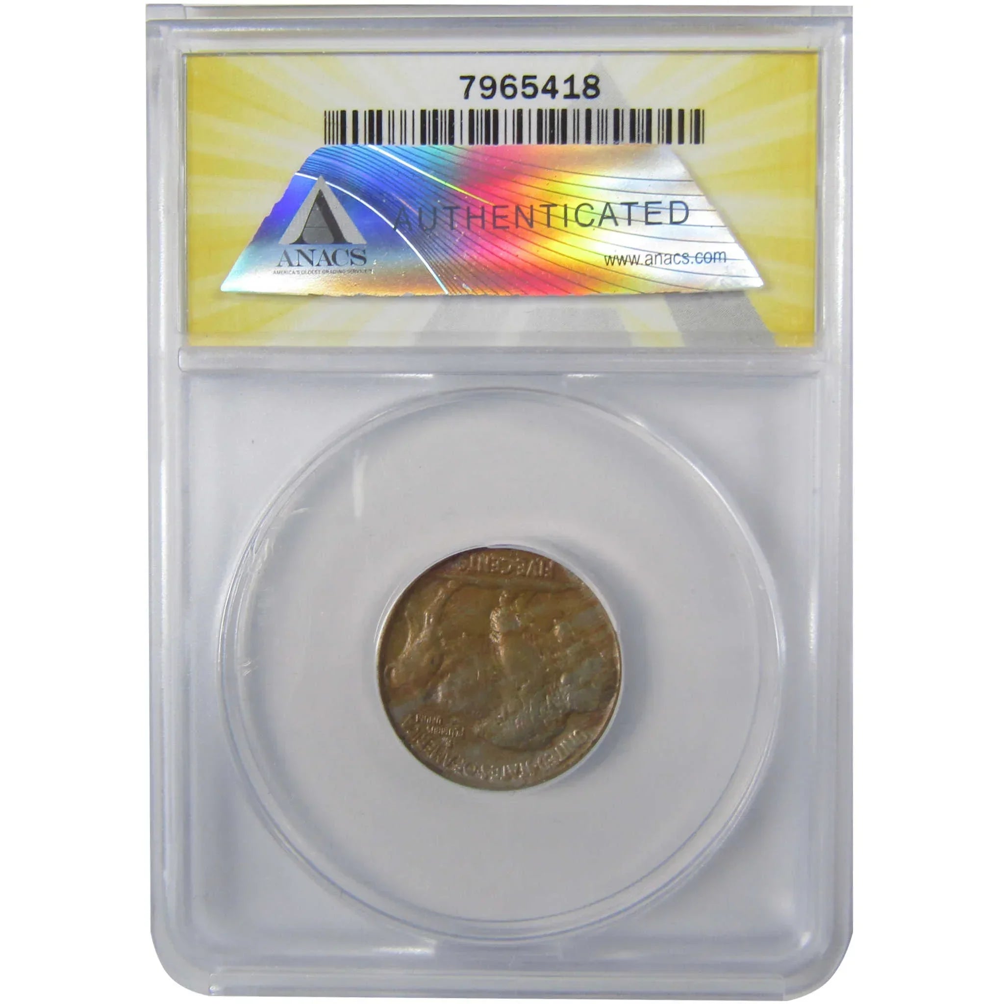 1919 S Indian Head Buffalo Nickel EF 40 Details ANACS SKU:I25425
