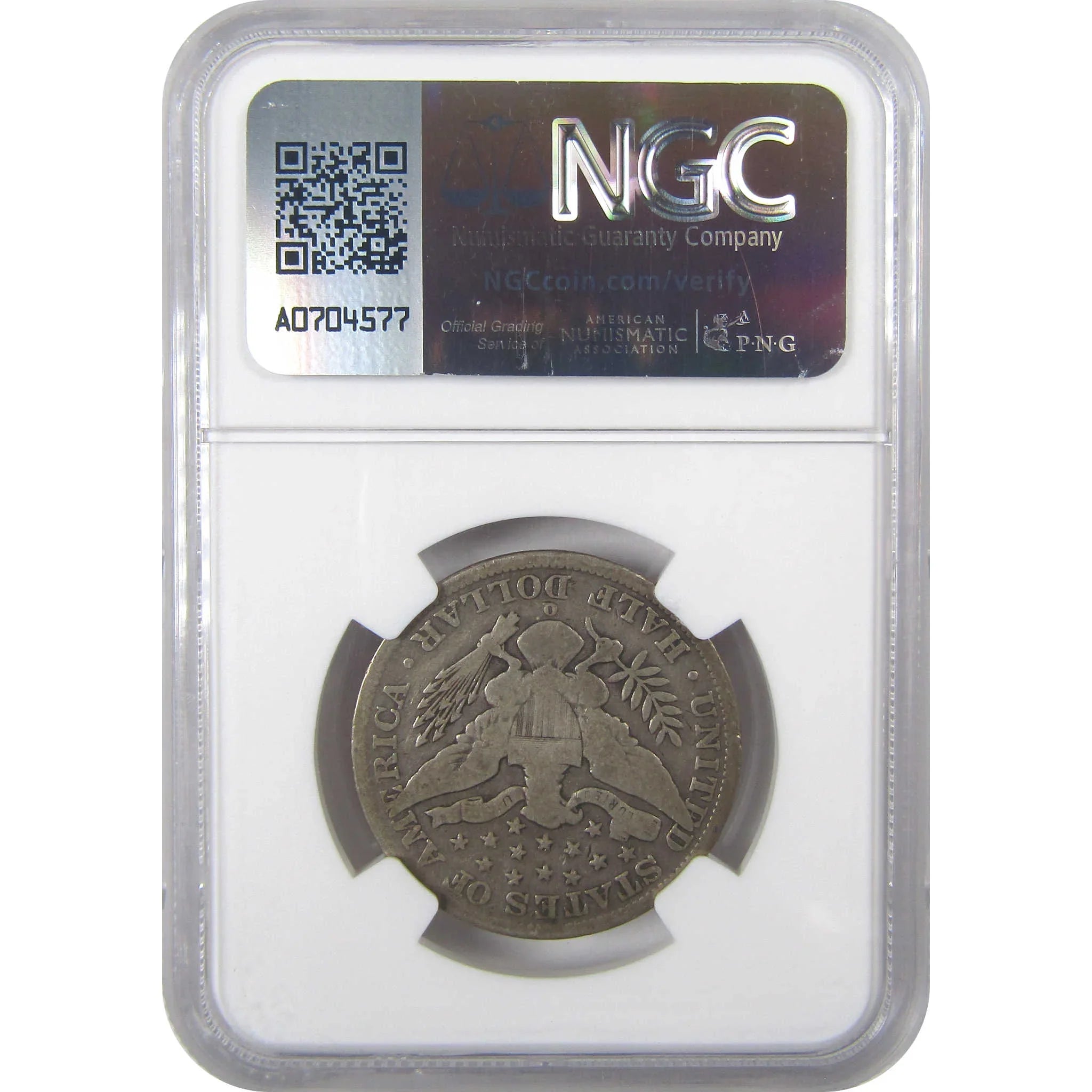 1896 O Barber Silver Half Dollar VG 8 NGC 50c Coin SKU:I23298