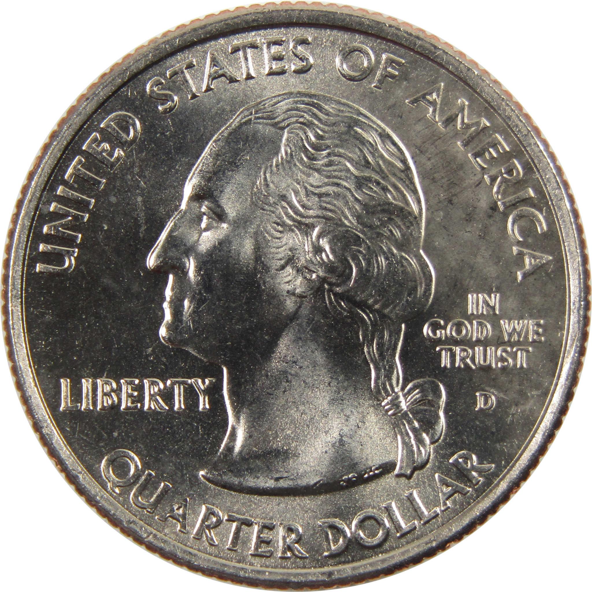 2005 D California State Quarter BU Uncirculated Clad 25c Coin