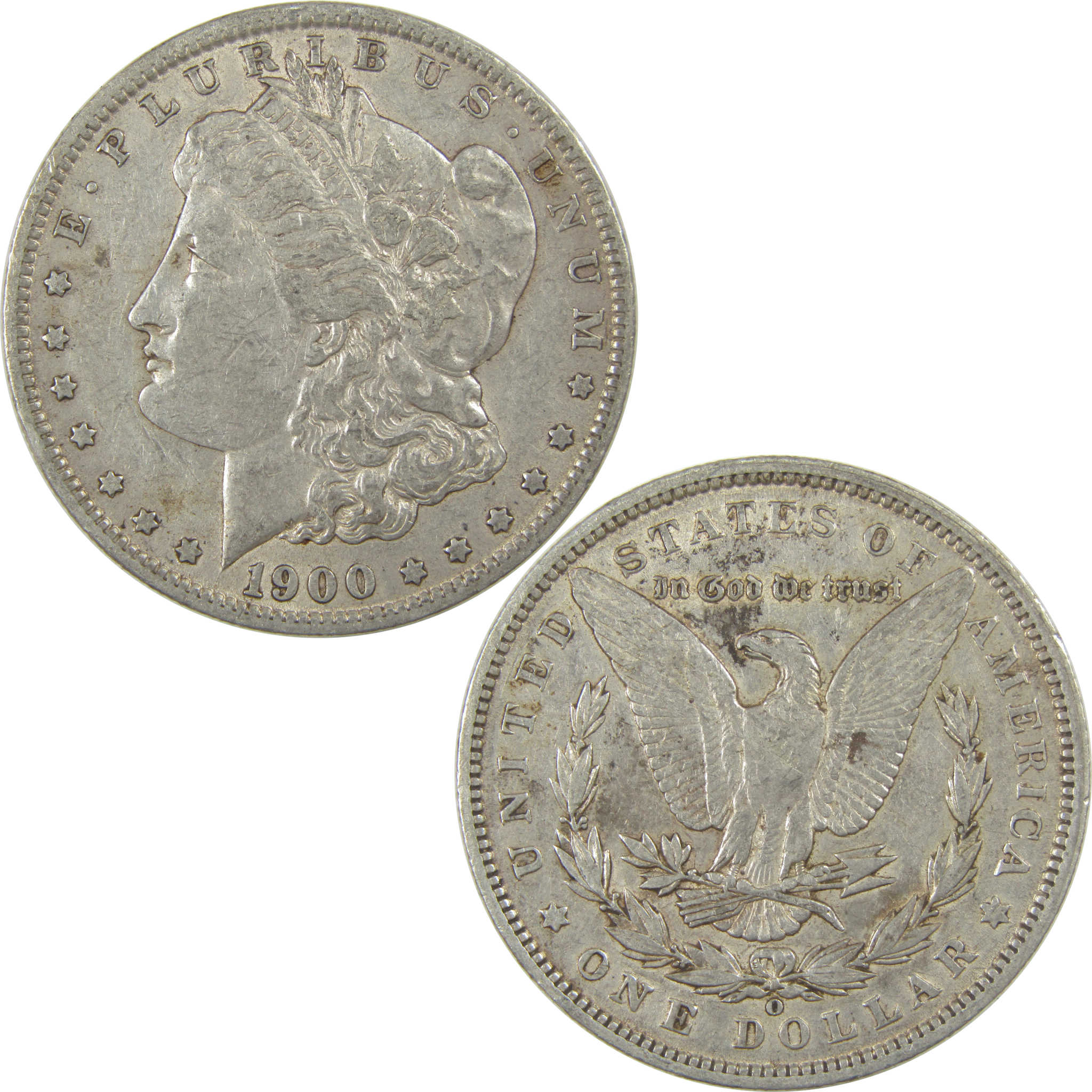 1900 O Morgan Dollar XF EF Extremely Fine Silver $1 Coin SKU:I22463 - Morgan coin - Morgan silver dollar - Morgan silver dollar for sale - Profile Coins & Collectibles