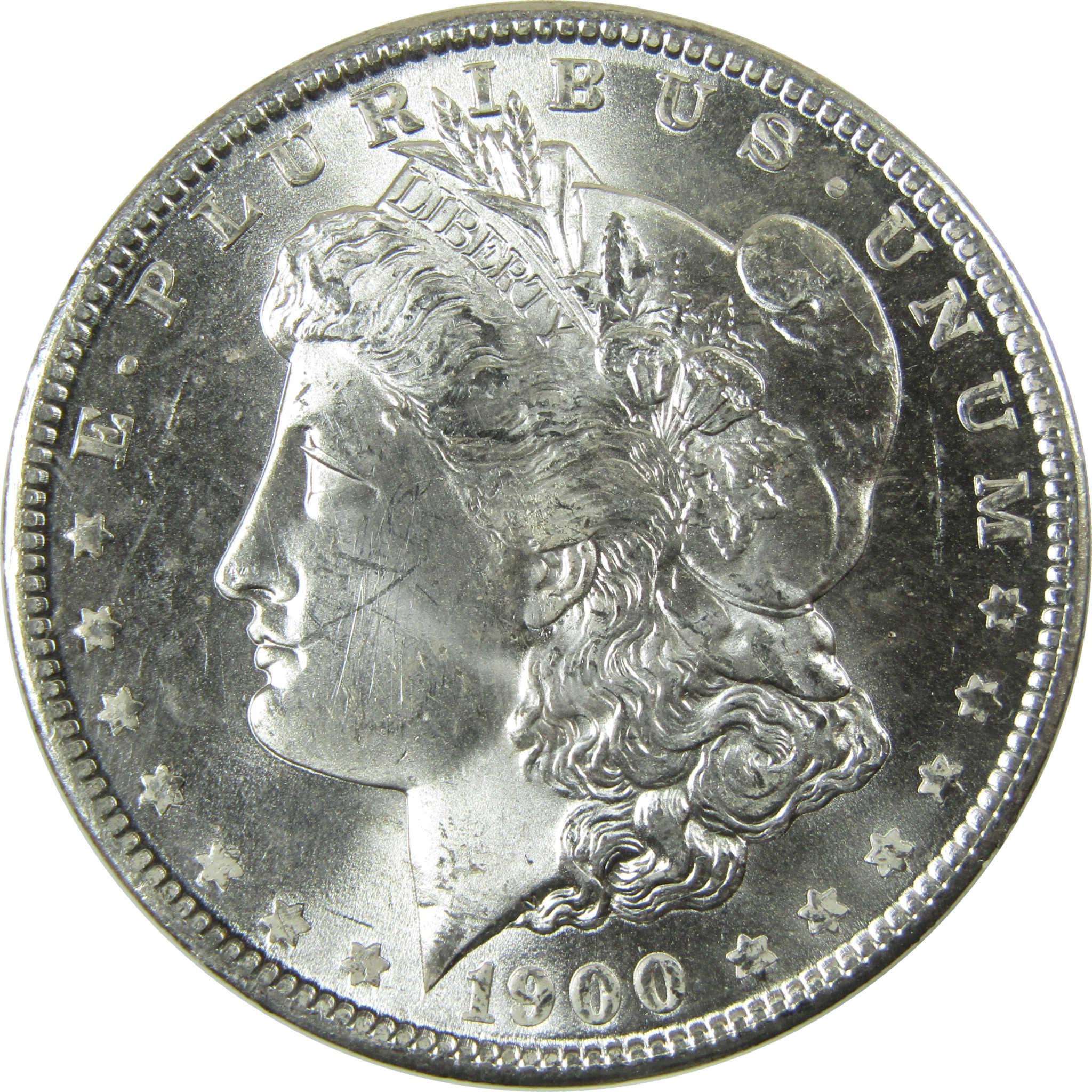 1900 O Morgan Silver Dollar Uncirculated Mint State $1 Coin SKU:I28370