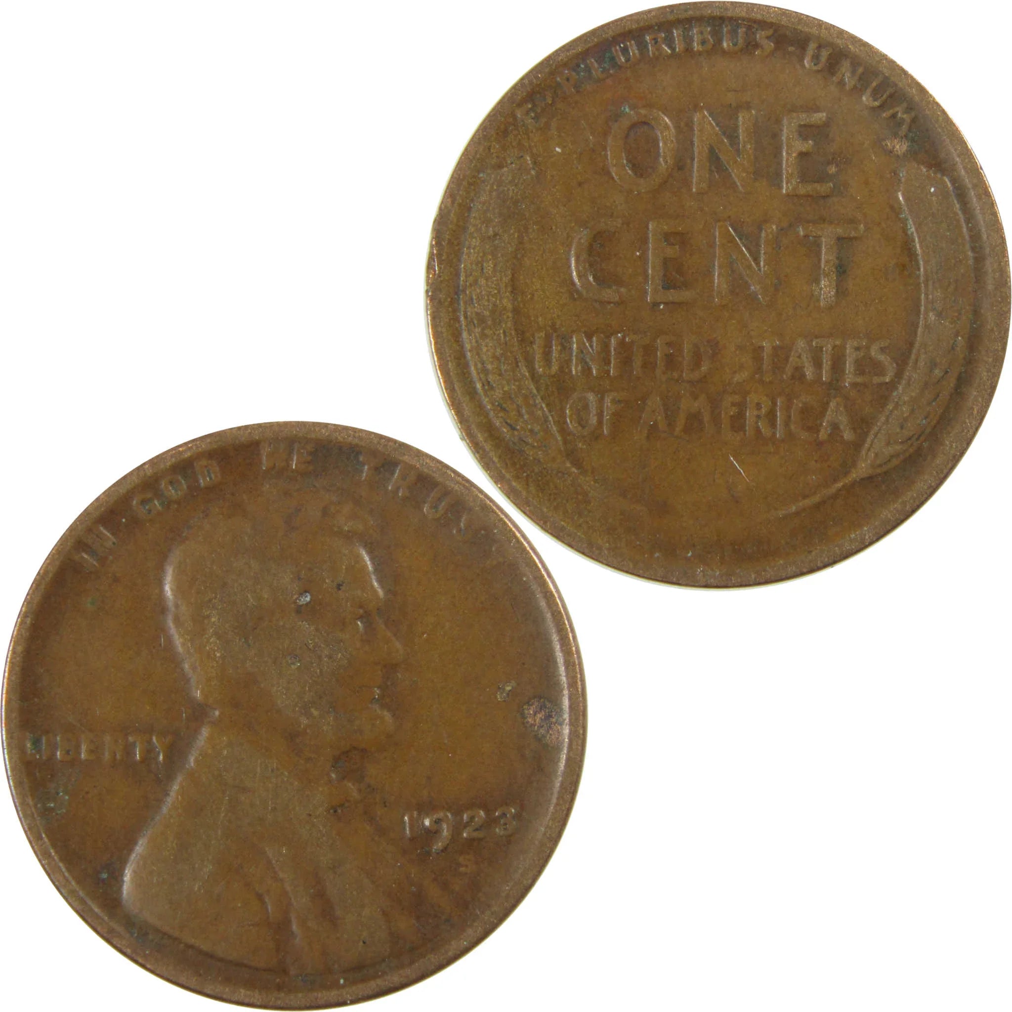 1923 S Lincoln Wheat Cent VG Very Good Penny 1c Coin SKU:I28234