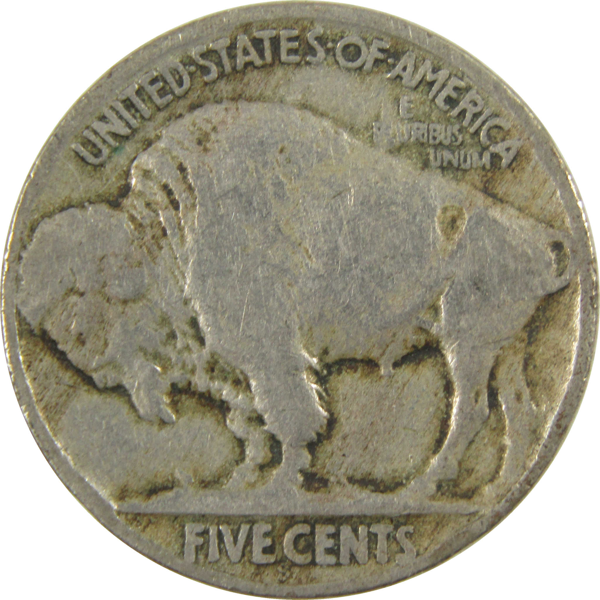 1923 S Indian Head Buffalo Nickel F Fine 5c Coin SKU:I28227