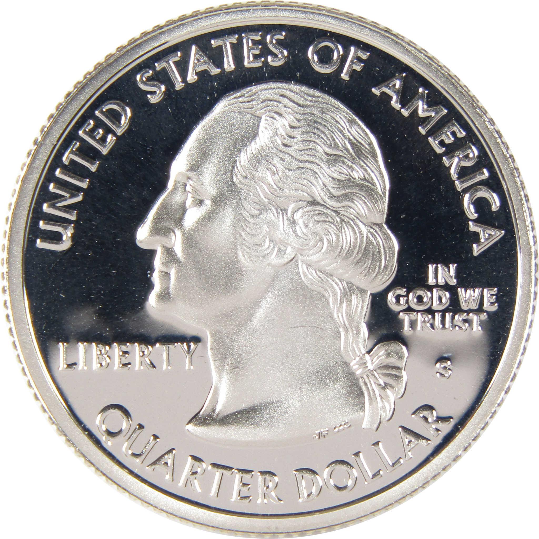 United States quarter dollar coin showing Washington profile, LIBERTY, and IN GOD WE TRUST.