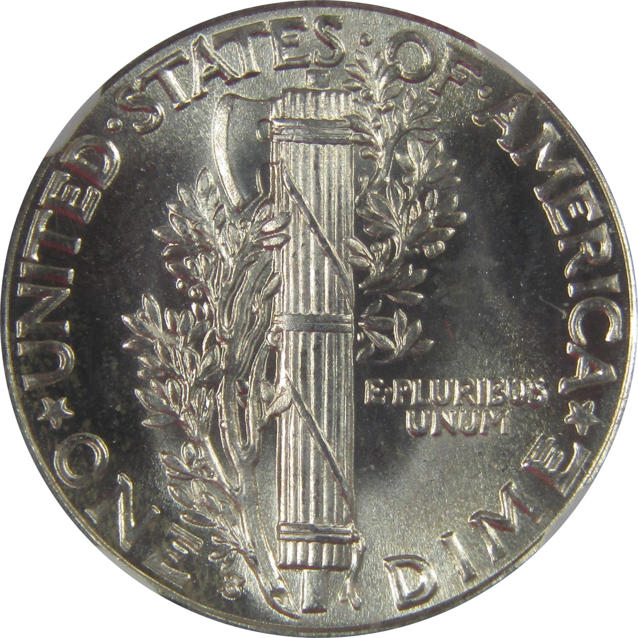 1937 S Mercury Dime MS 67 FB NGC Silver Uncirculated SKU:I23209