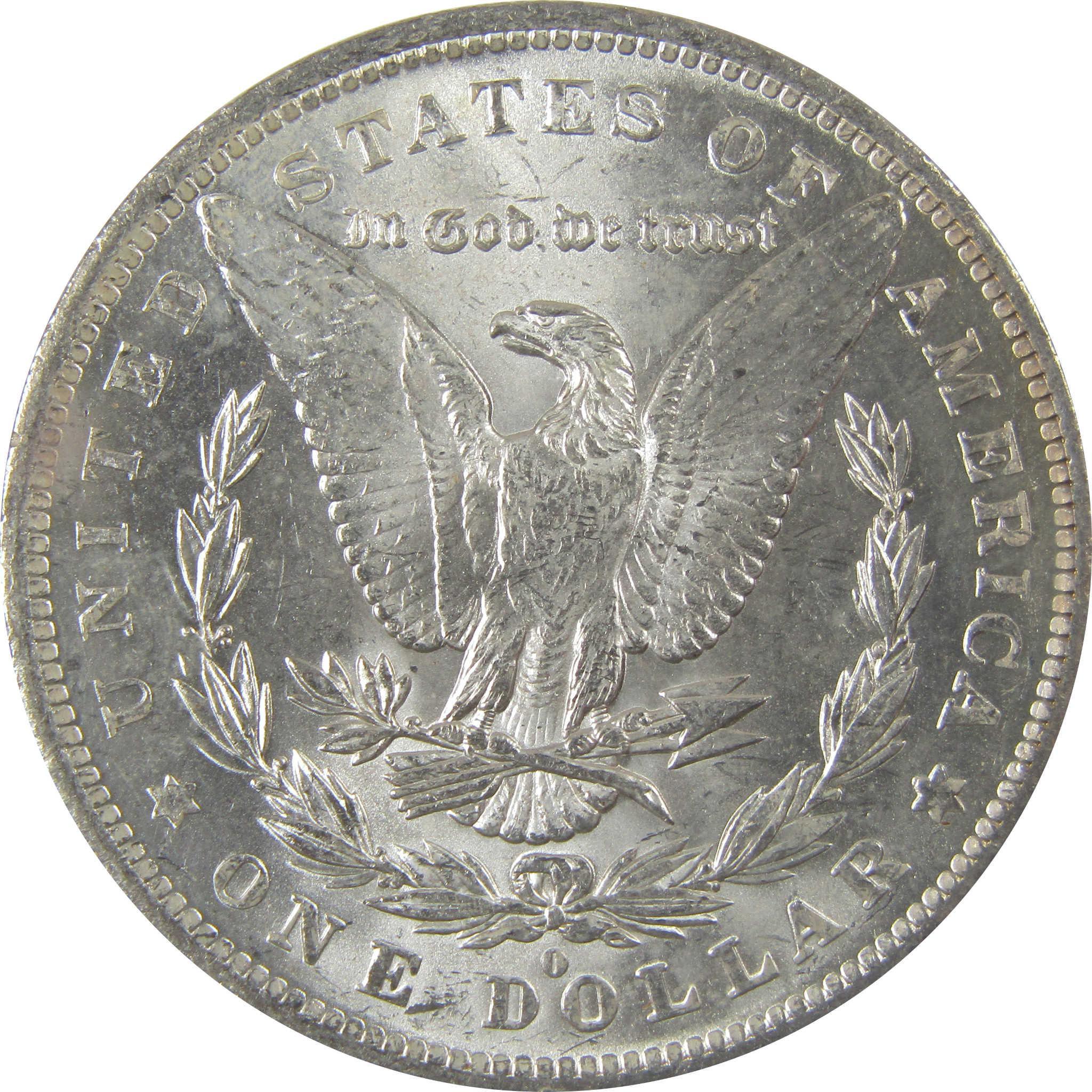 1884 O Morgan Silver Dollar BU Choice Uncirculated Toned SKU:I24187
