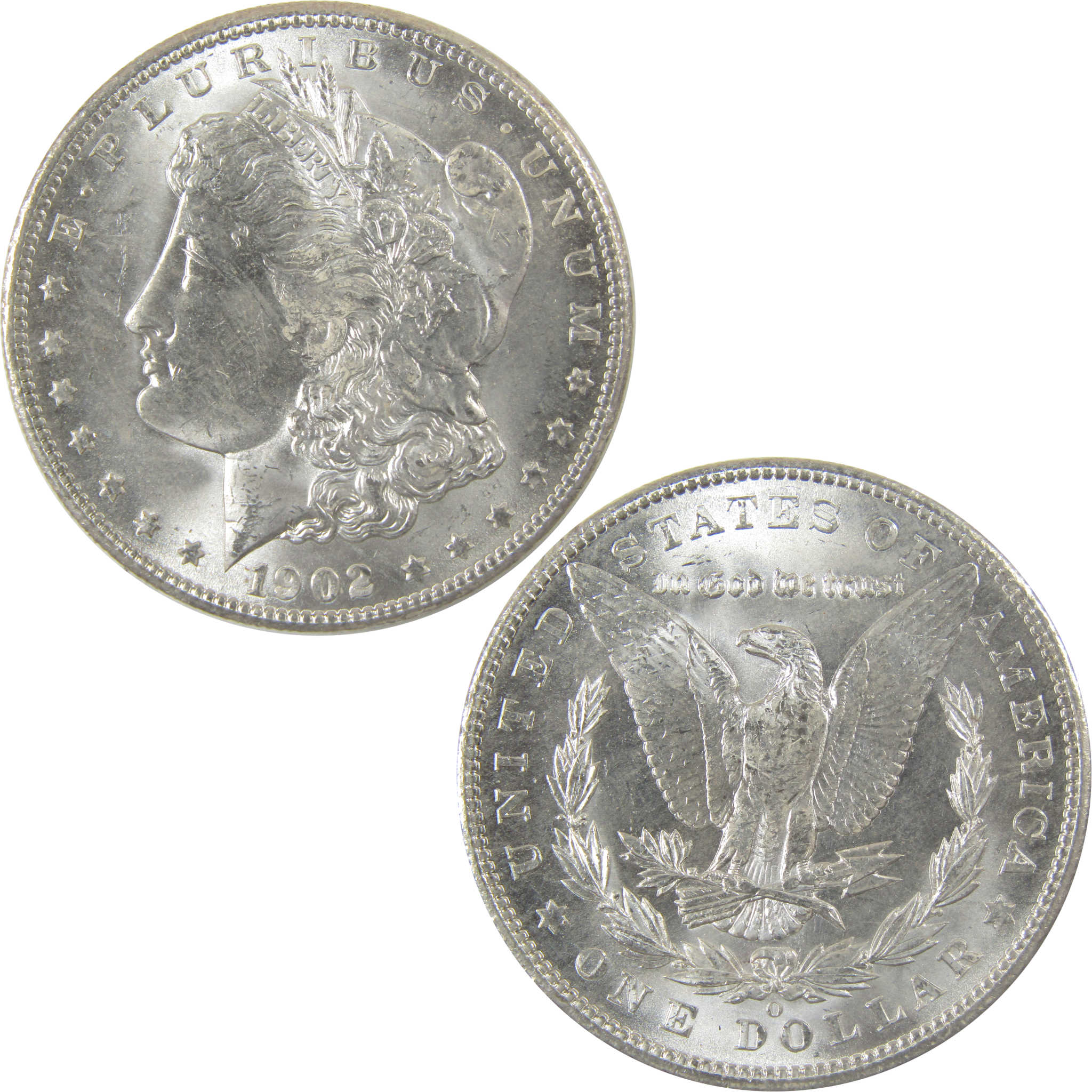 1902 O Morgan Silver Dollar Uncirculated Mint State $1 Coin SKU:I23524 - Morgan coin - Morgan silver dollar - Morgan silver dollar for sale - Profile Coins & Collectibles