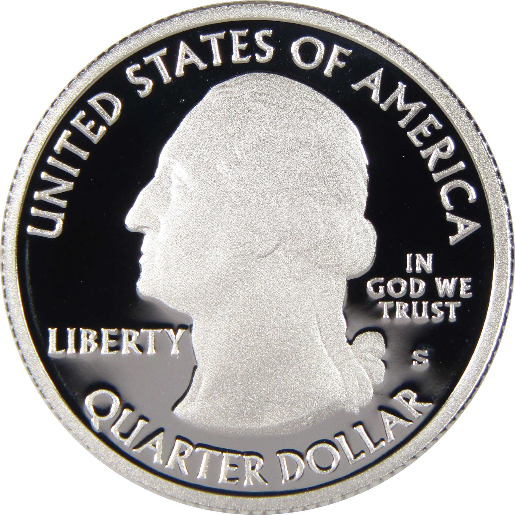 Proof Washington quarter dollar coin, United States of America, collectible currency
