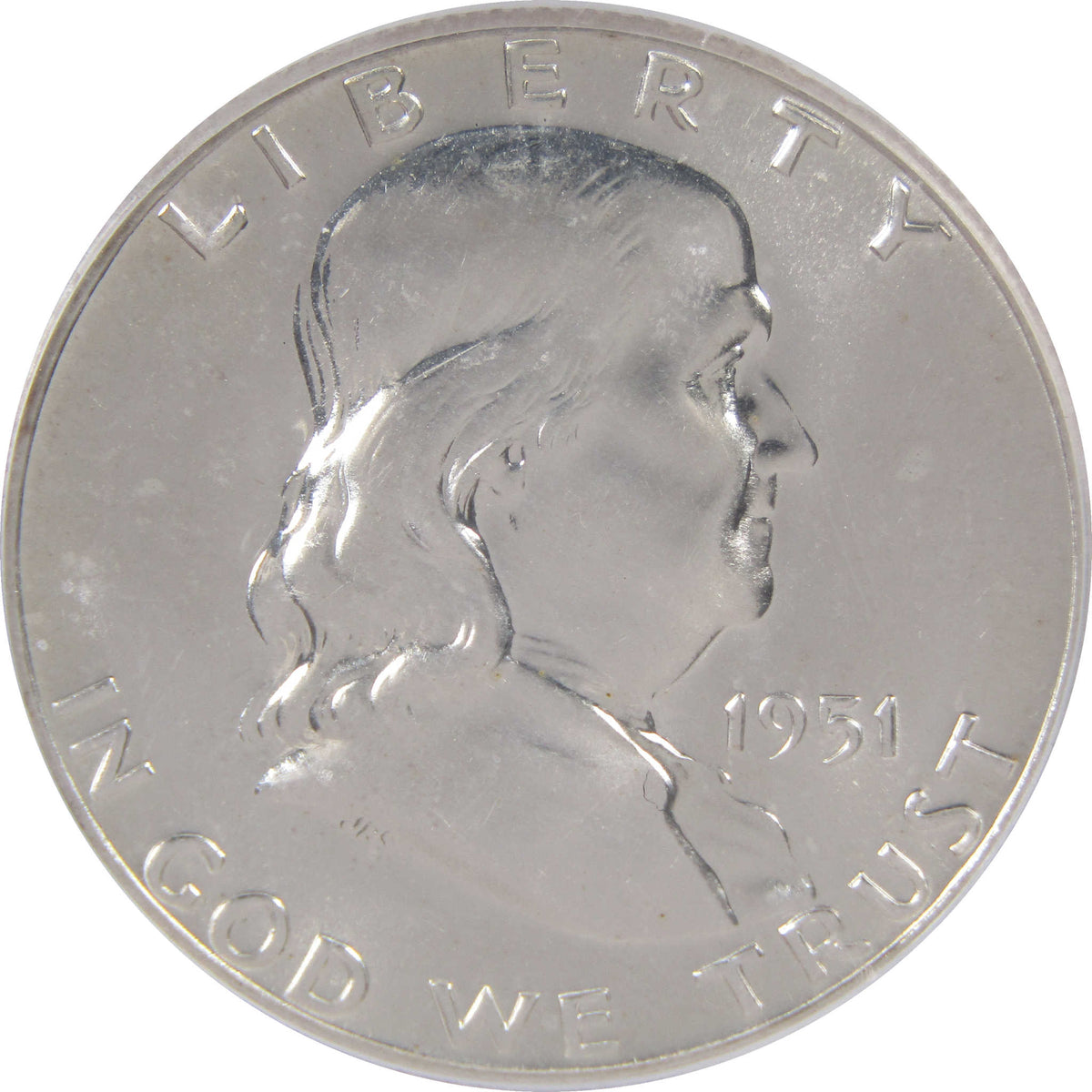 1951 Franklin Silver Half Dollar PR 66 ICG Proof 50c Coin SKU:I29142