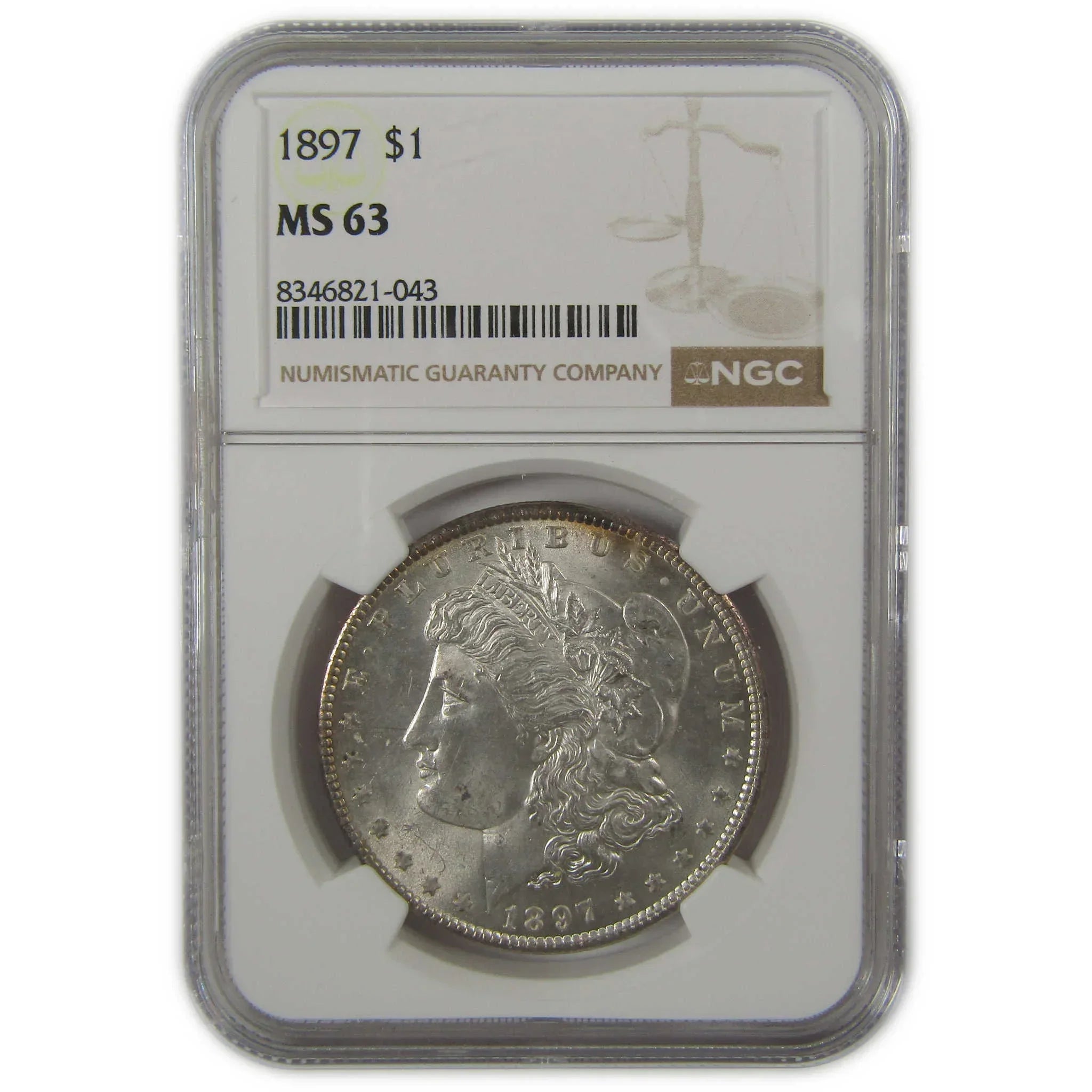 1897 Morgan Dollar MS 63 NGC Silver Uncirculated $1 Coin SKU:I20092 - Morgan coin - Morgan silver dollar - Morgan silver dollar for sale - Profile Coins & Collectibles