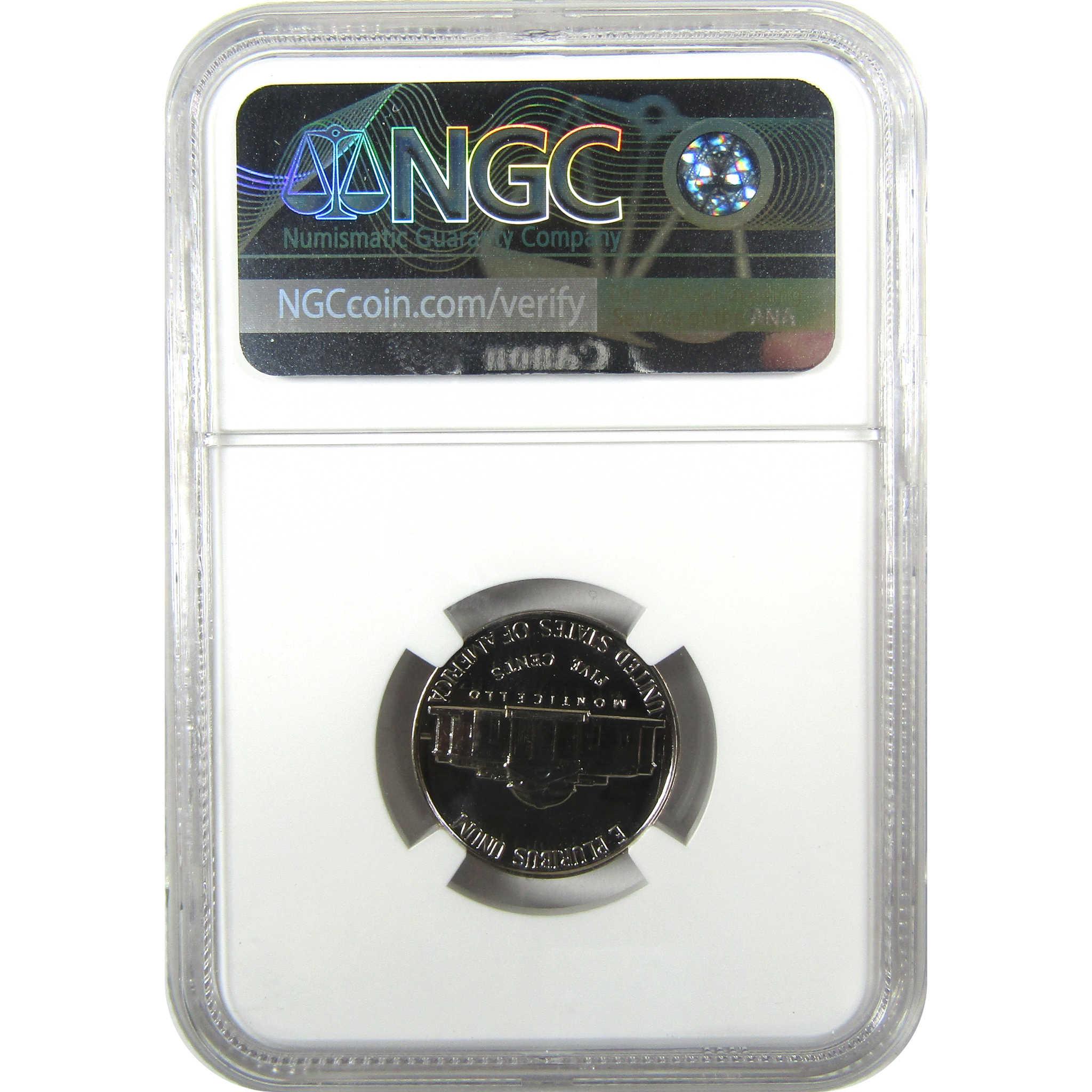 1957 Jefferson Nickel PF 68 NGC Proof 5c Coin Collectible SKU:I27110